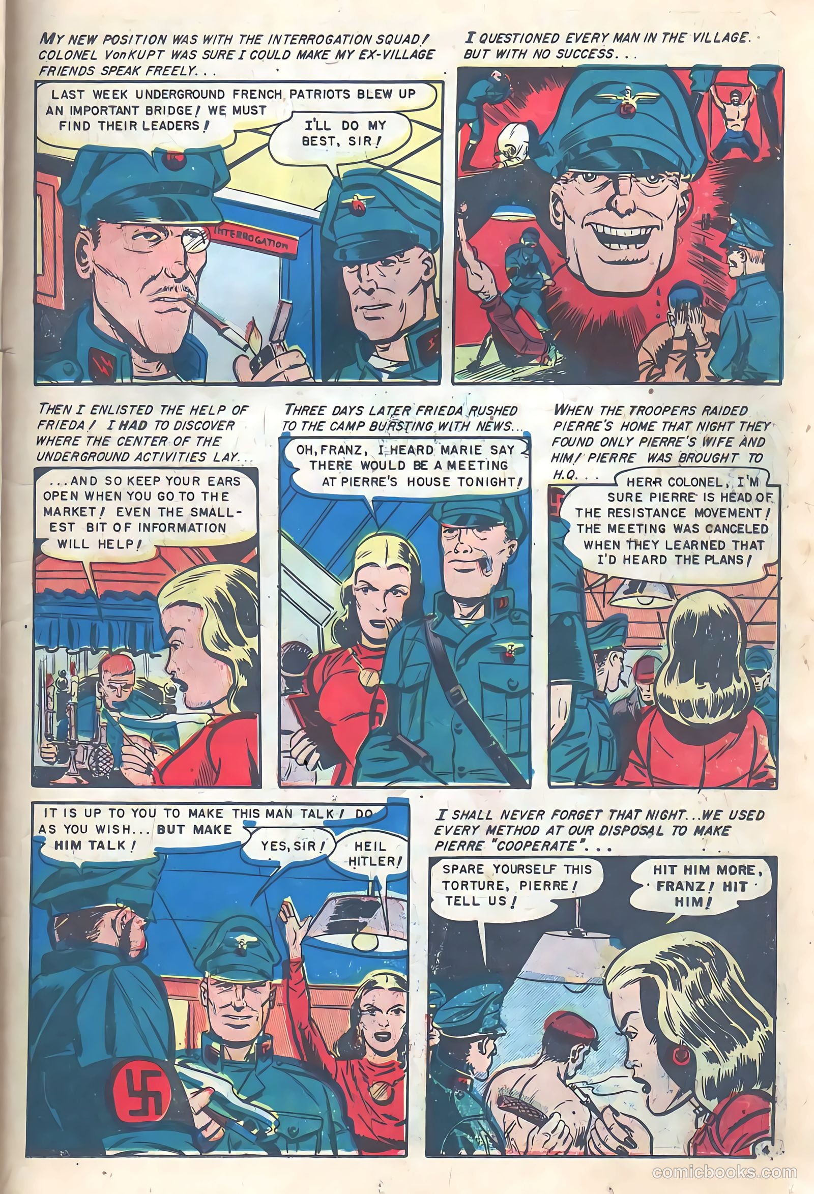 Mysterious Adventures #11 (1952) — page 23 of 36