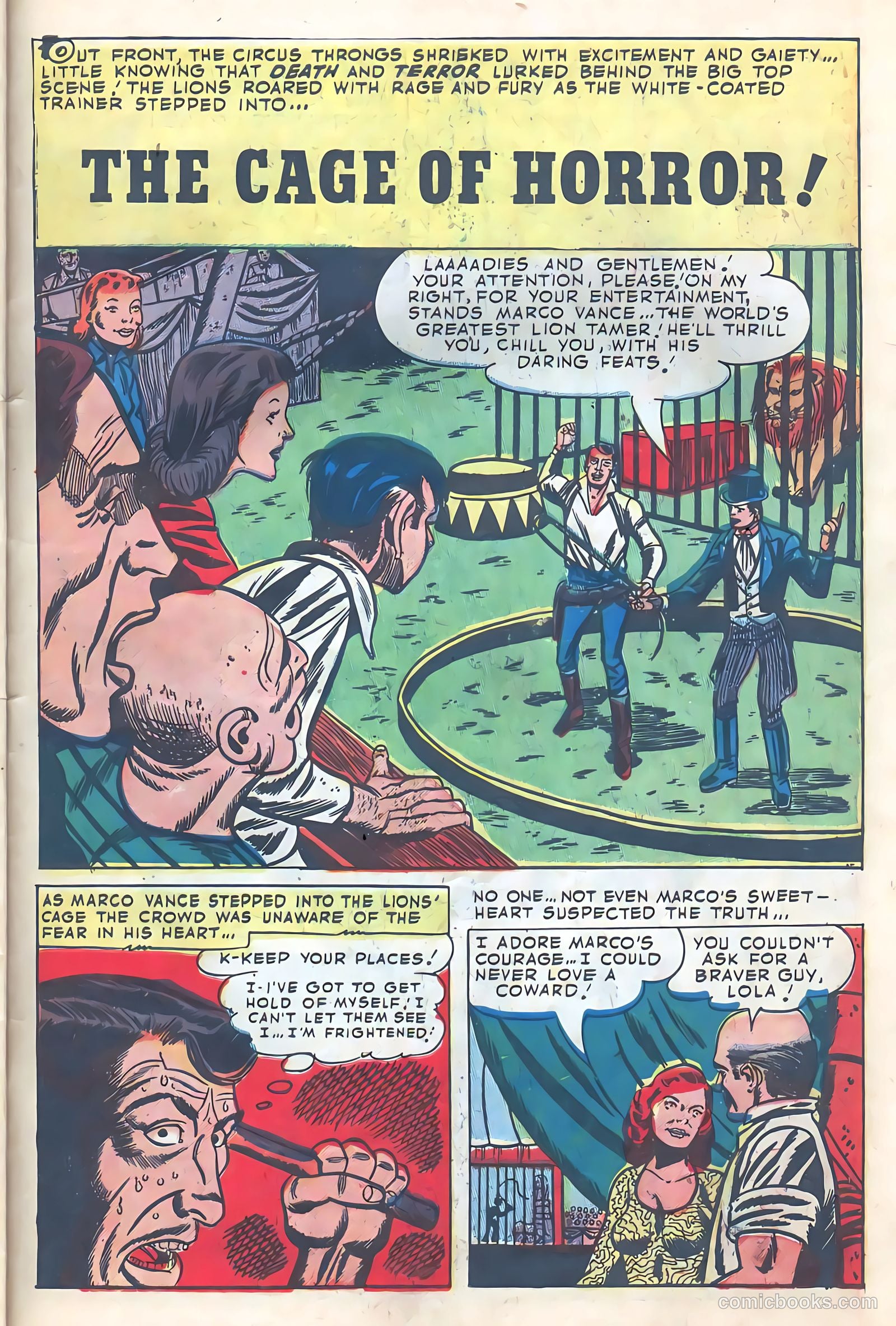 Mysterious Adventures #11 (1952) — page 27 of 36