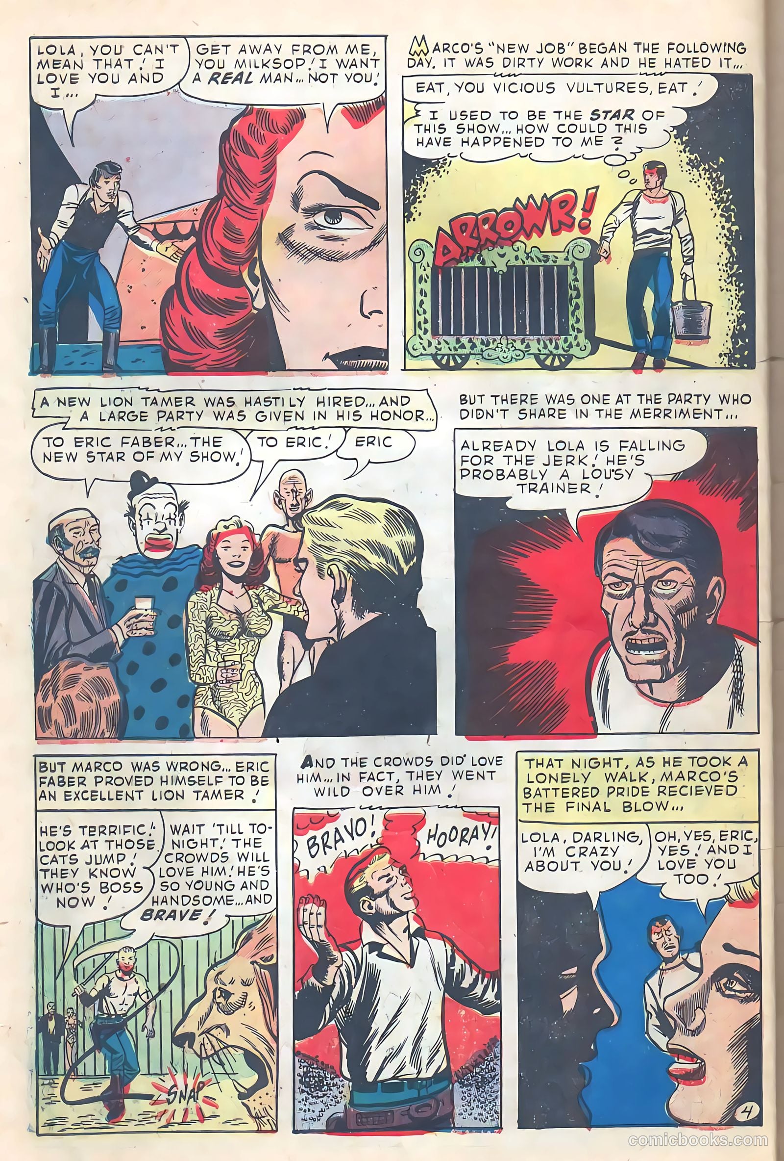 Mysterious Adventures #11 (1952) — page 30 of 36