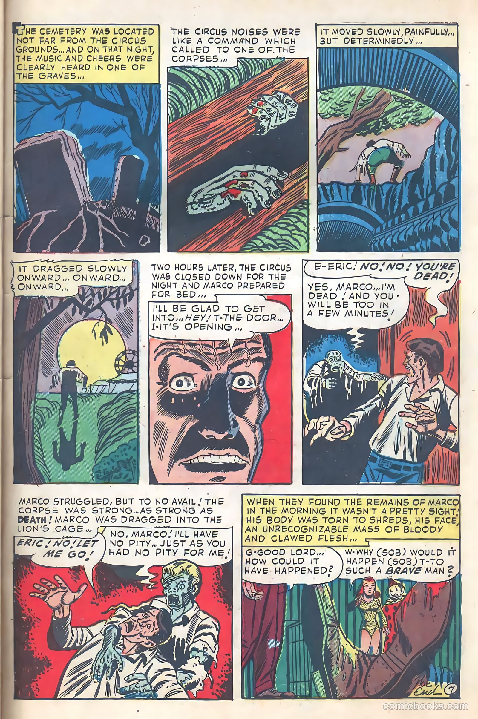 Mysterious Adventures #11 (1952) — page 33 of 36