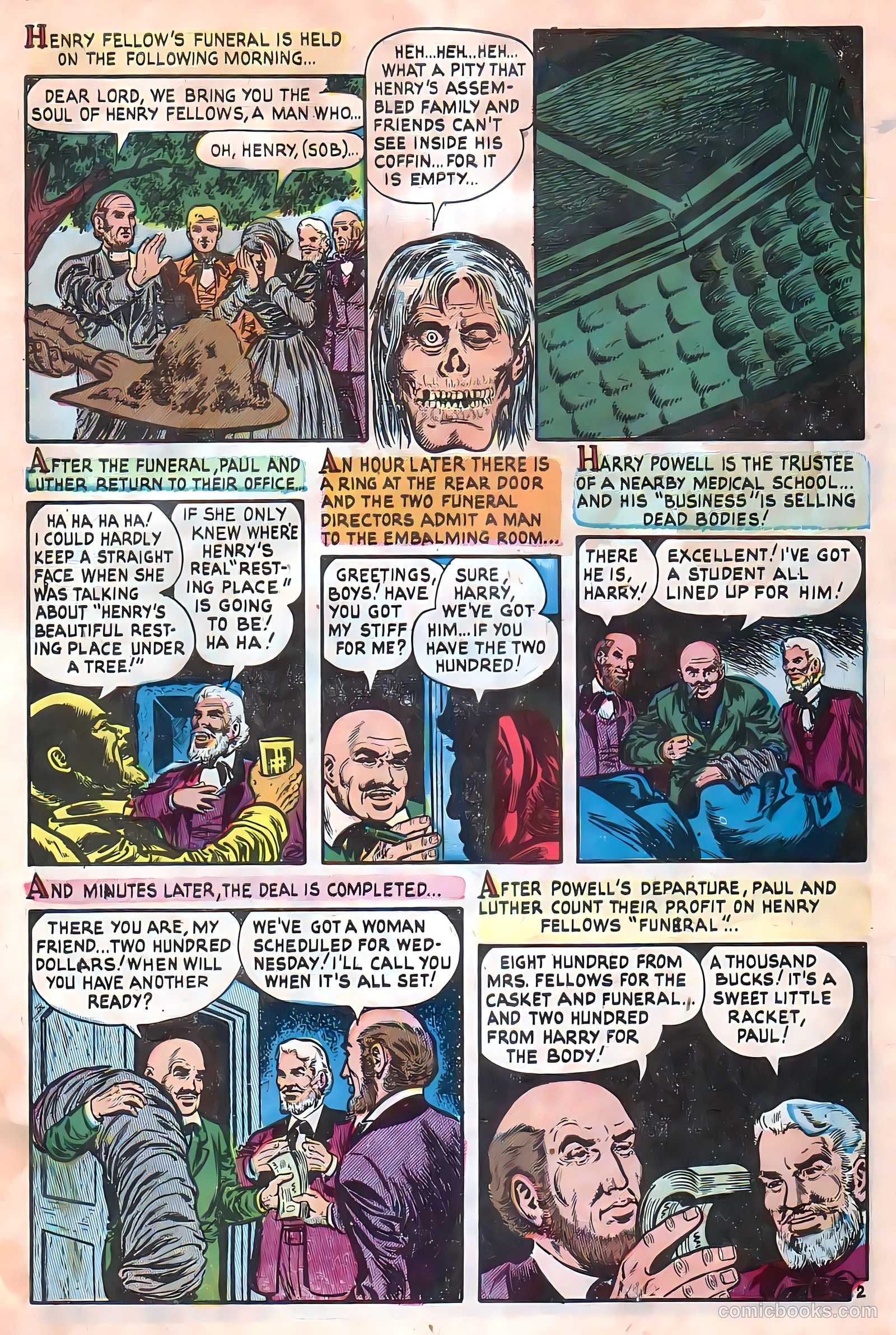 Mysterious Adventures #12 (1953) — page 3 of 33