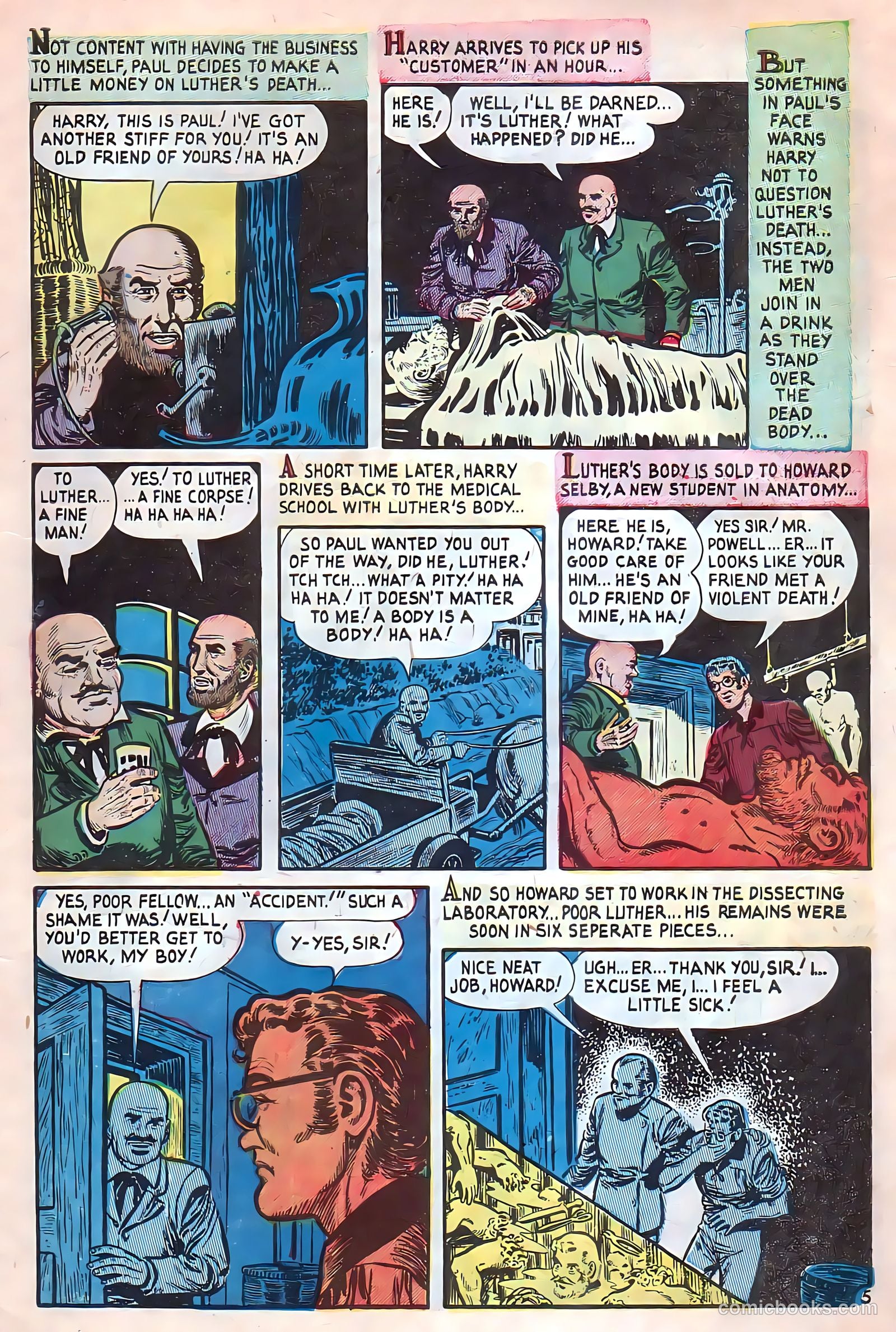 Mysterious Adventures #12 (1953) — page 6 of 33