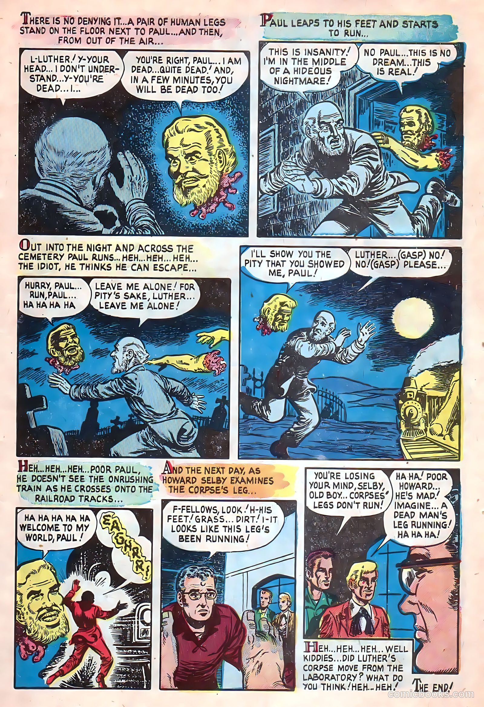 Mysterious Adventures #12 (1953) — page 8 of 33