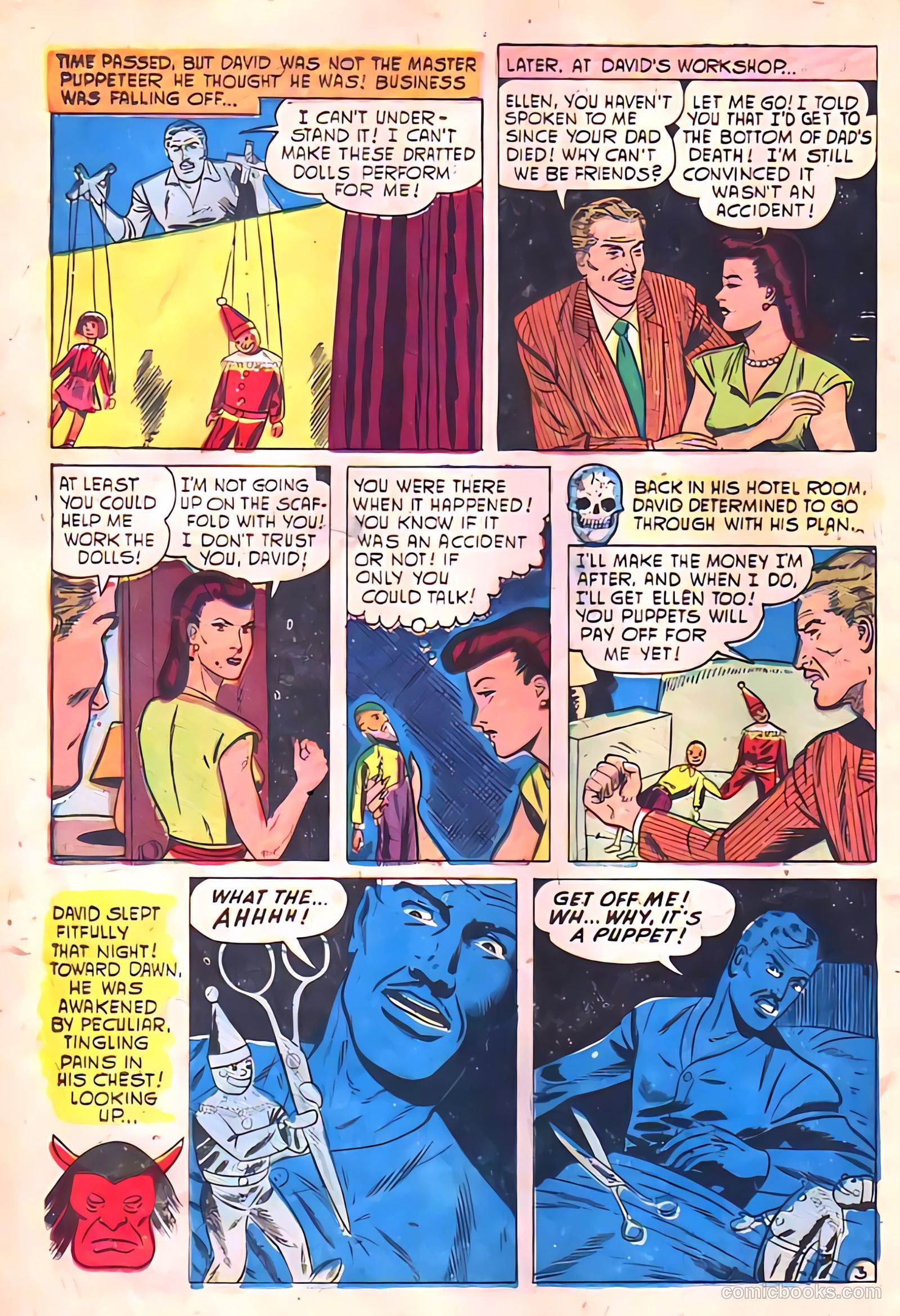Mysterious Adventures #12 (1953) — page 11 of 33