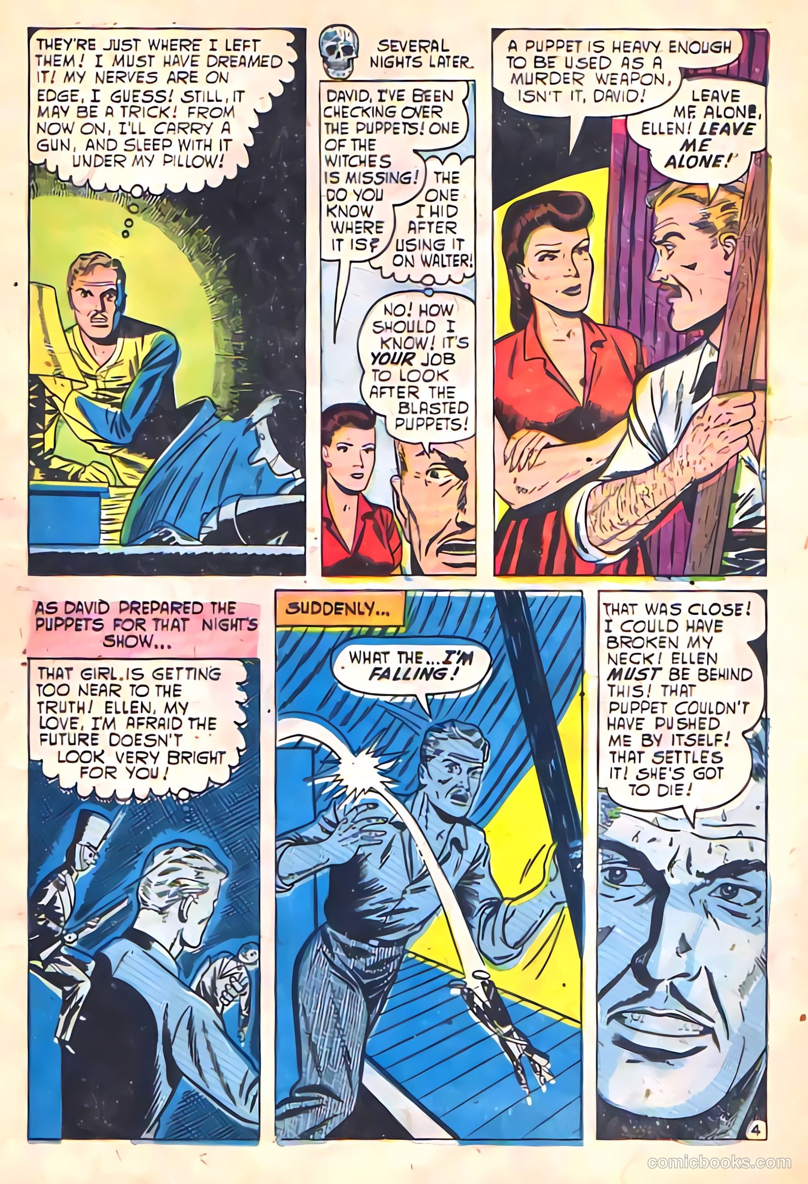 Mysterious Adventures #12 (1953) — page 12 of 33