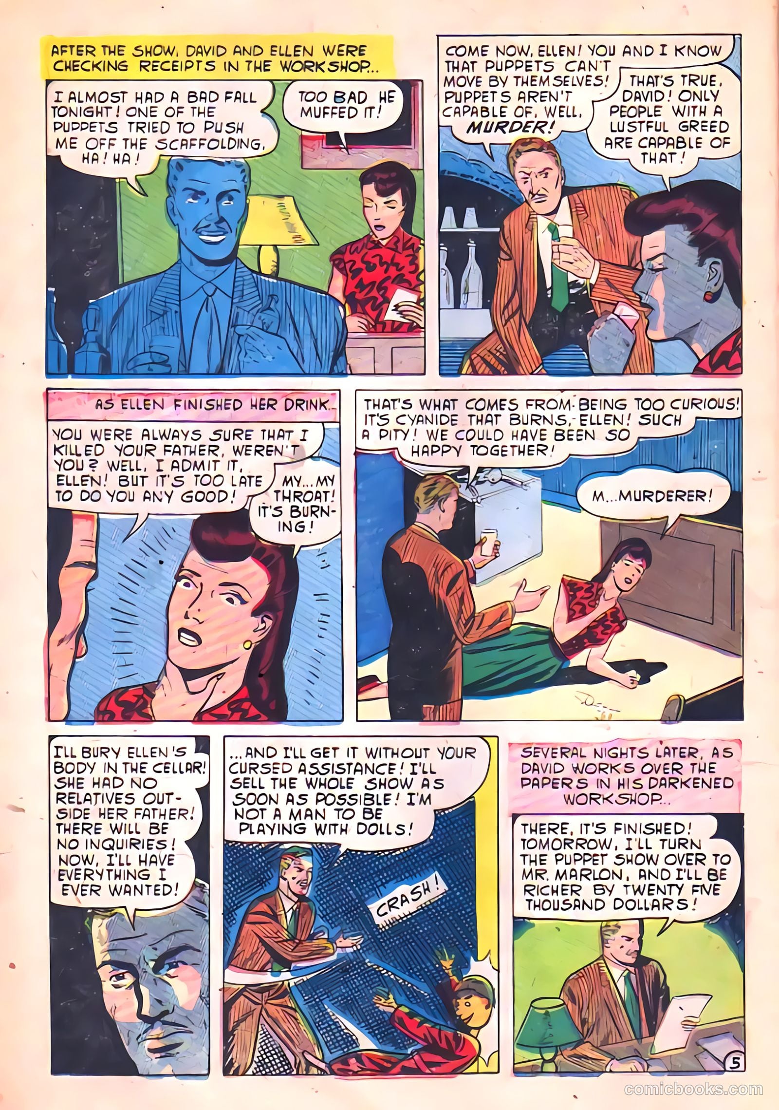 Mysterious Adventures #12 (1953) — page 13 of 33