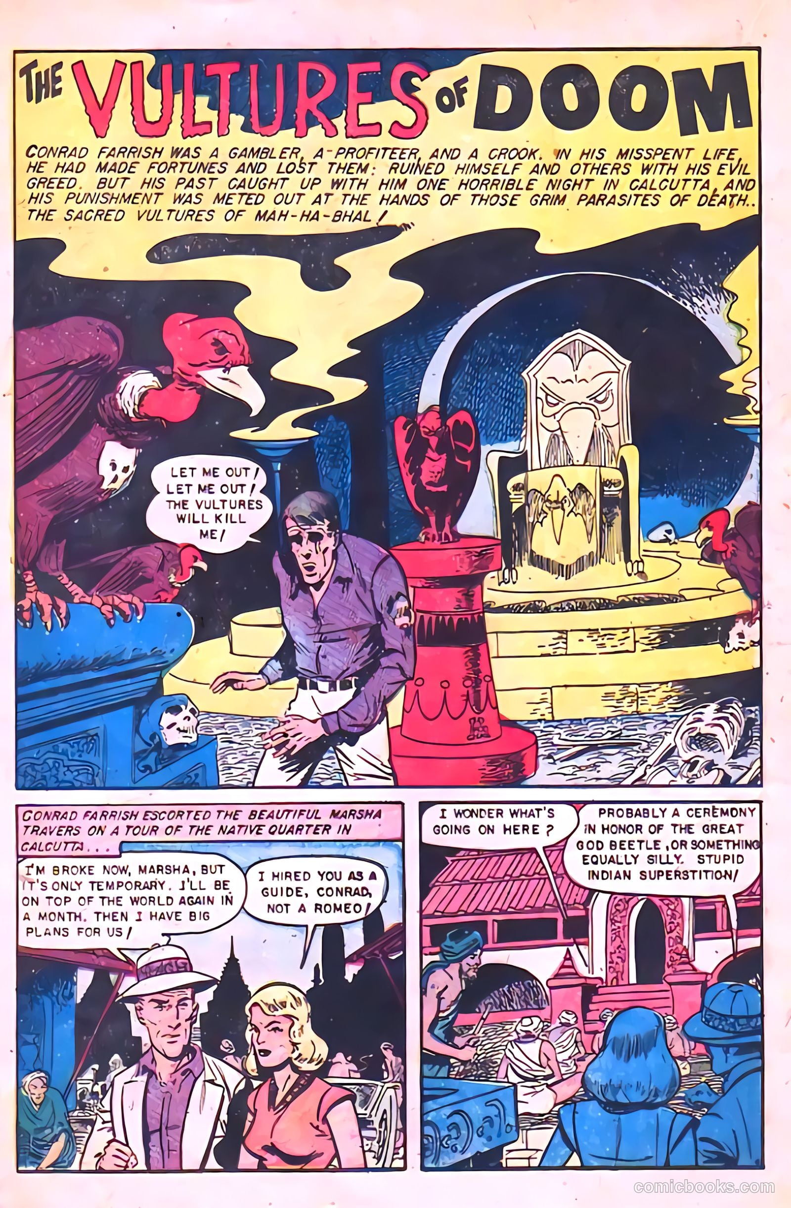 Mysterious Adventures #12 (1953) — page 19 of 33