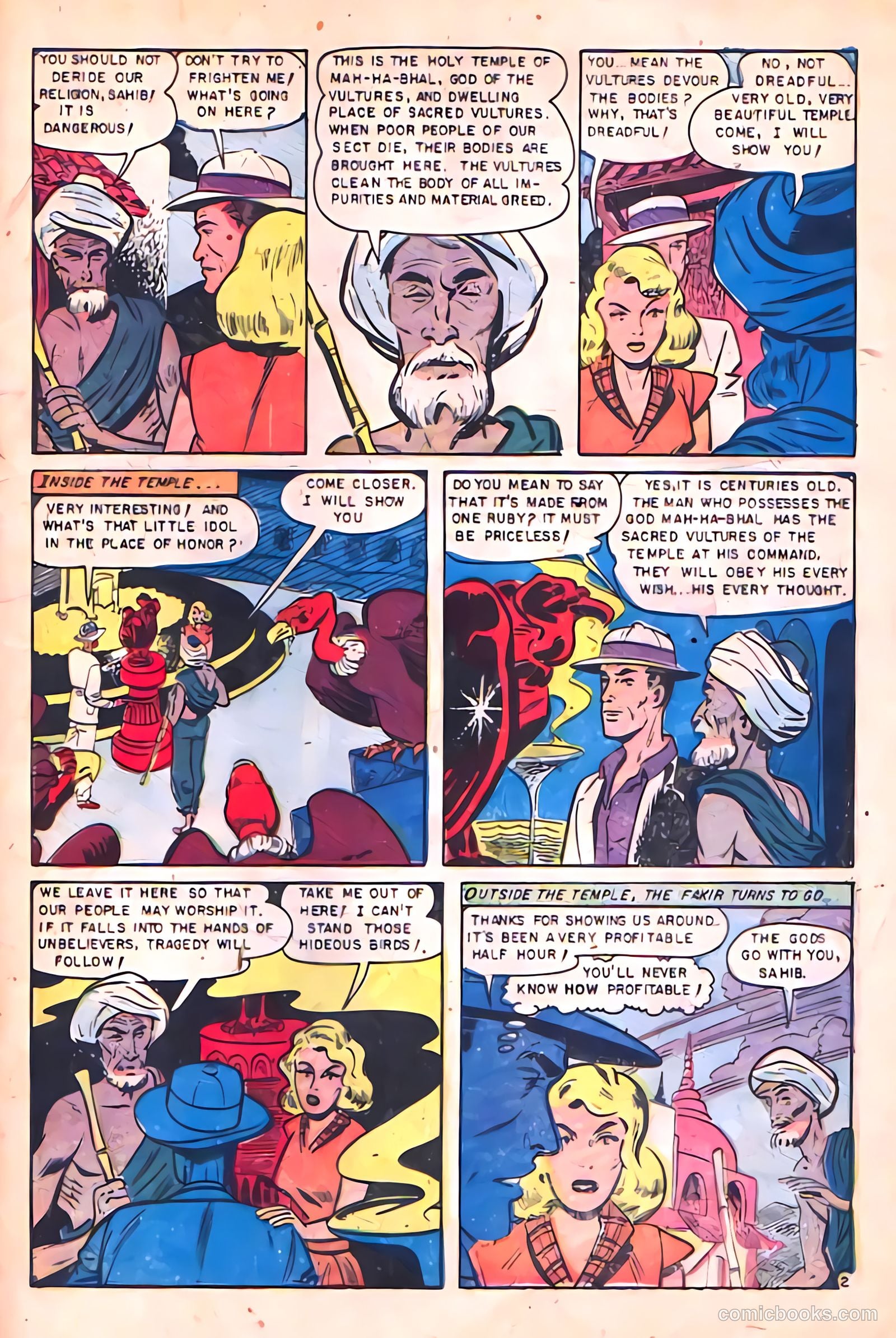 Mysterious Adventures #12 (1953) — page 20 of 33