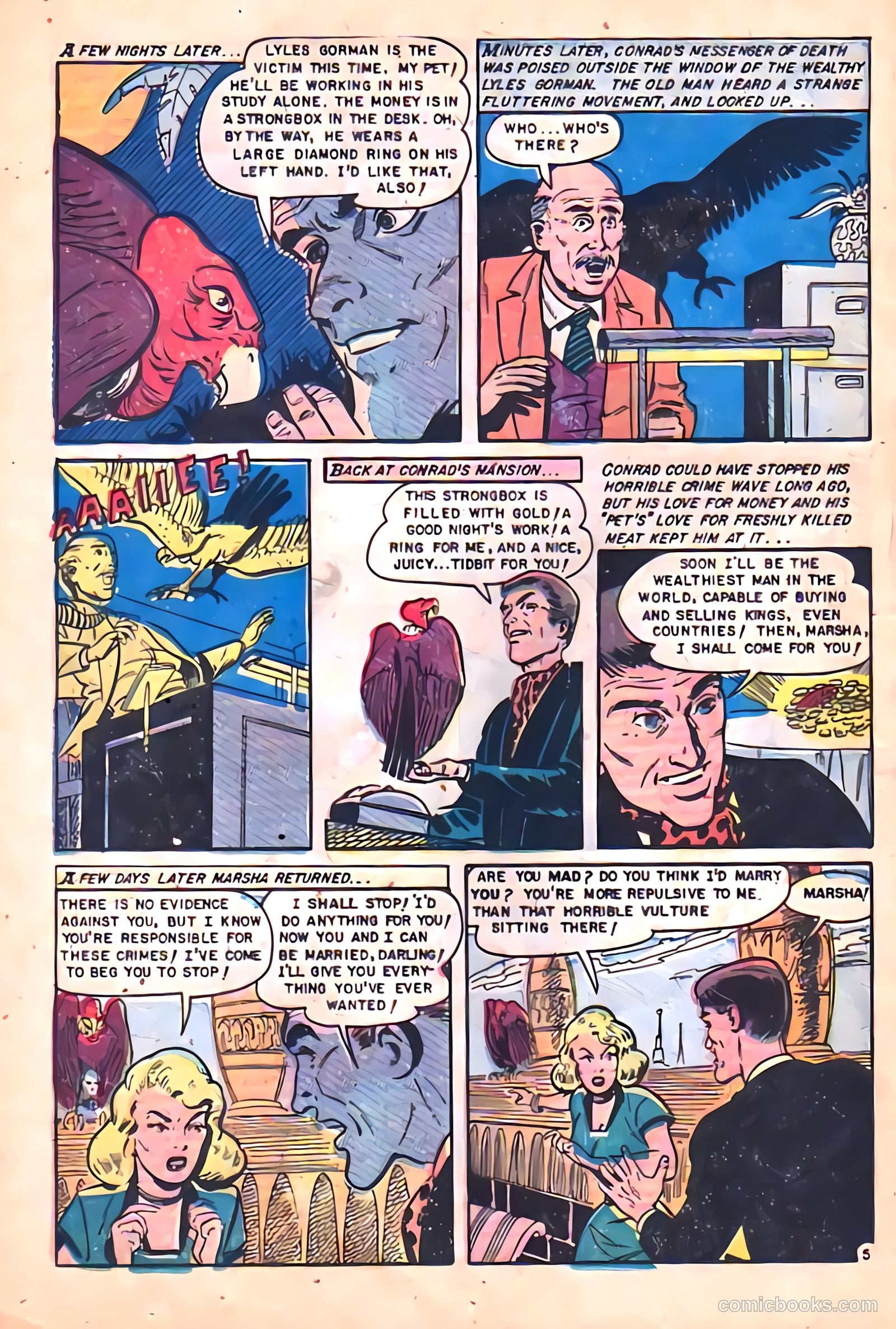 Mysterious Adventures #12 (1953) — page 23 of 33