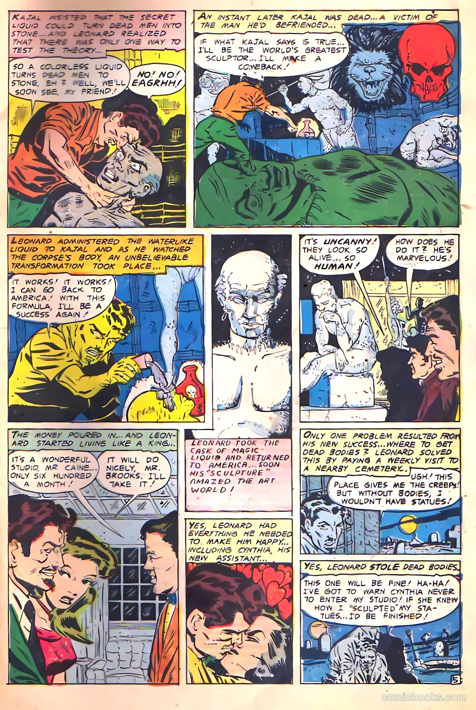 Mysterious Adventures #12 (1953) — page 30 of 33