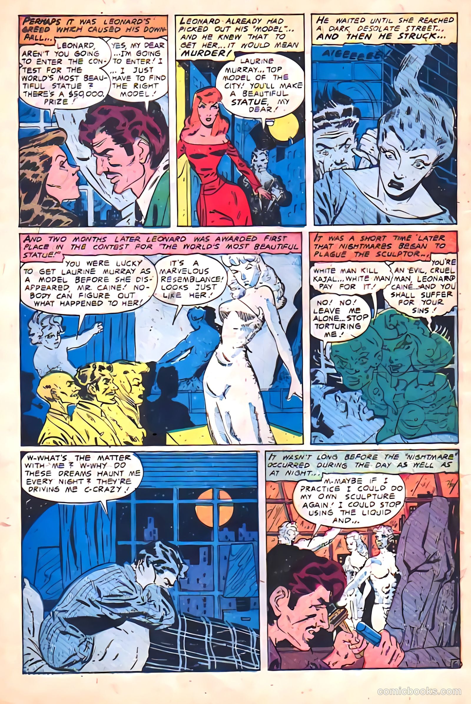 Mysterious Adventures #12 (1953) — page 31 of 33