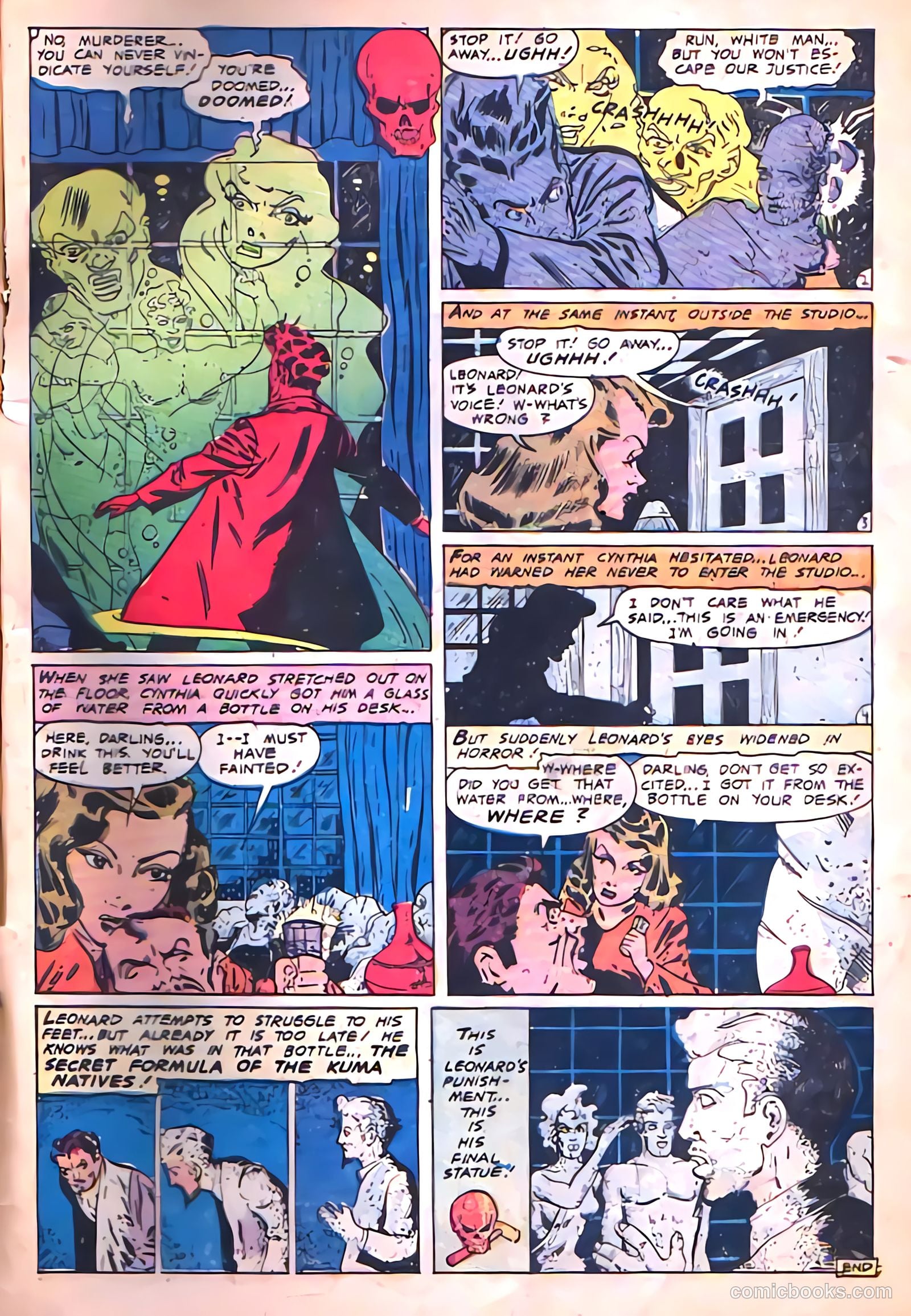 Mysterious Adventures #12 (1953) — page 32 of 33
