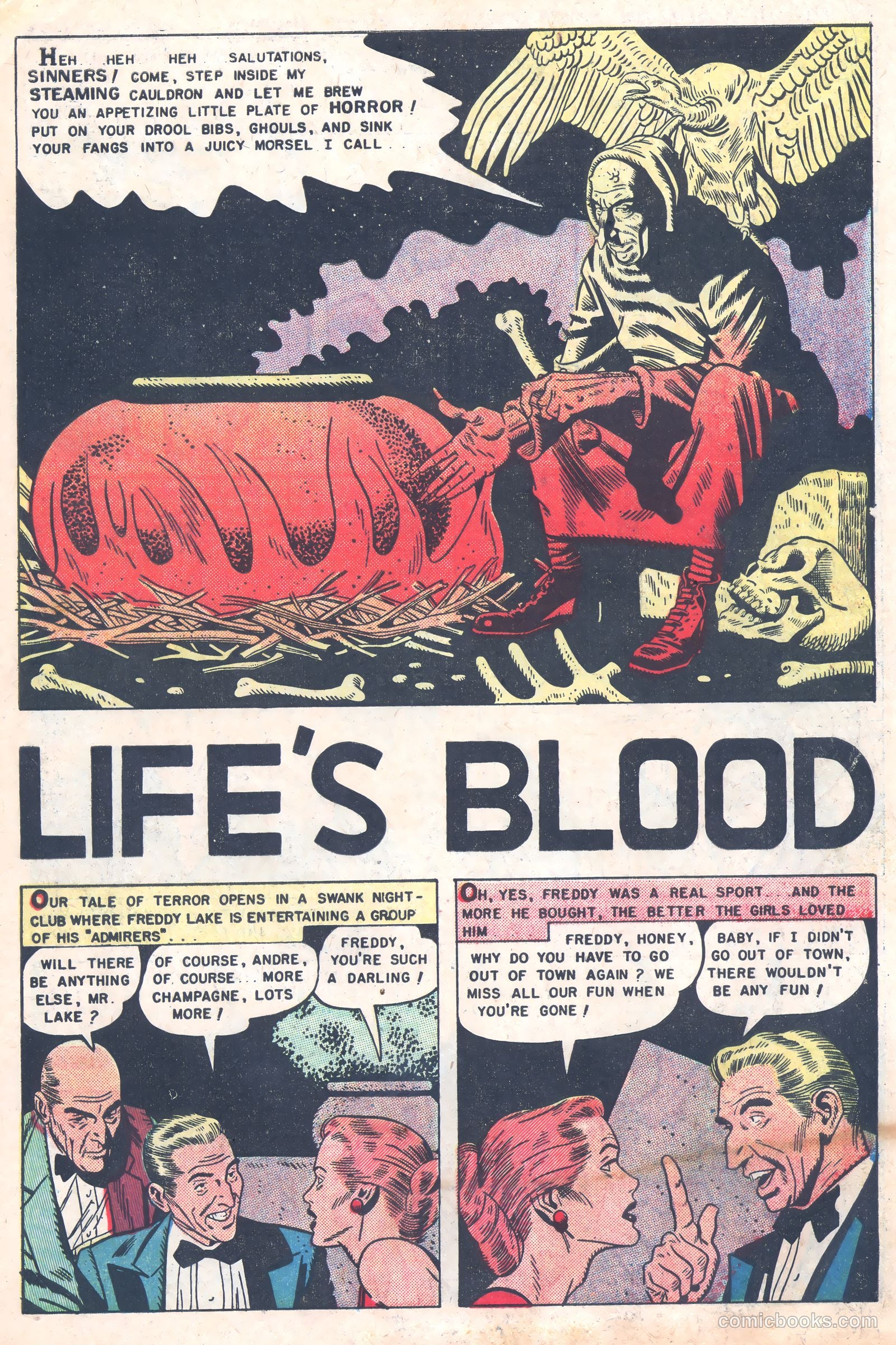 Mysterious Adventures #13 (1953) — page 4 of 37