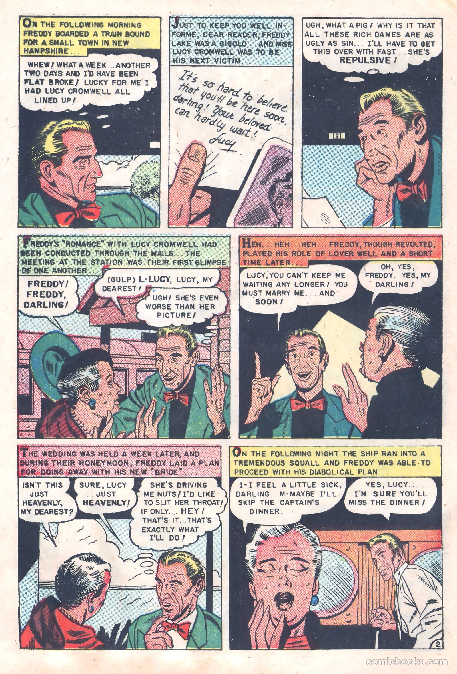 Mysterious Adventures #13 (1953) — page 5 of 37