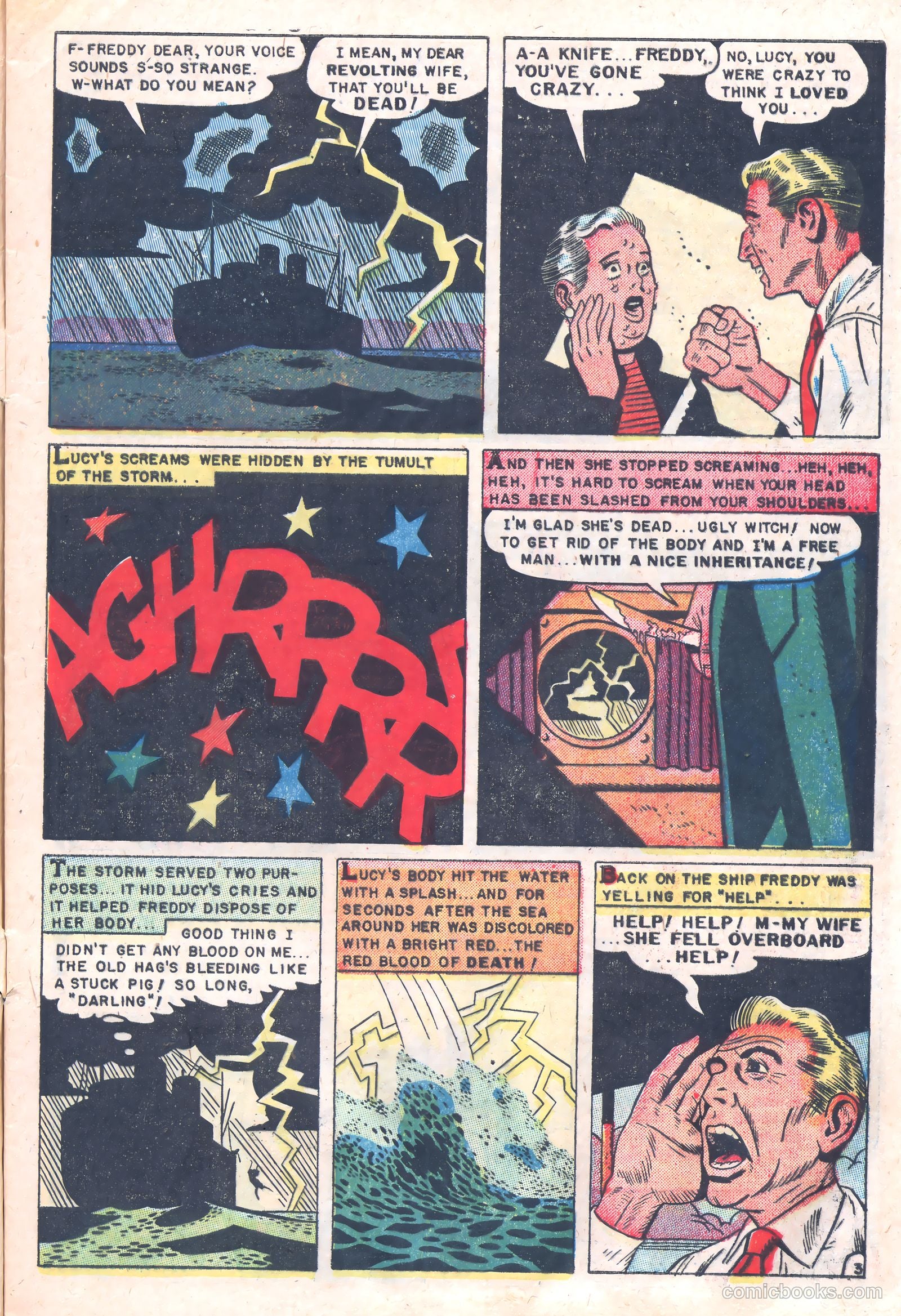 Mysterious Adventures #13 (1953) — page 6 of 37