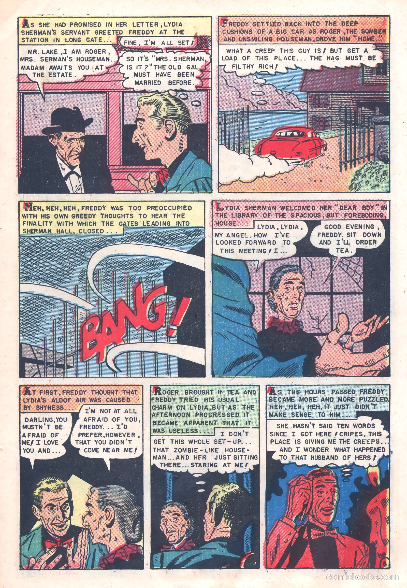 Mysterious Adventures #13 (1953) — page 8 of 37