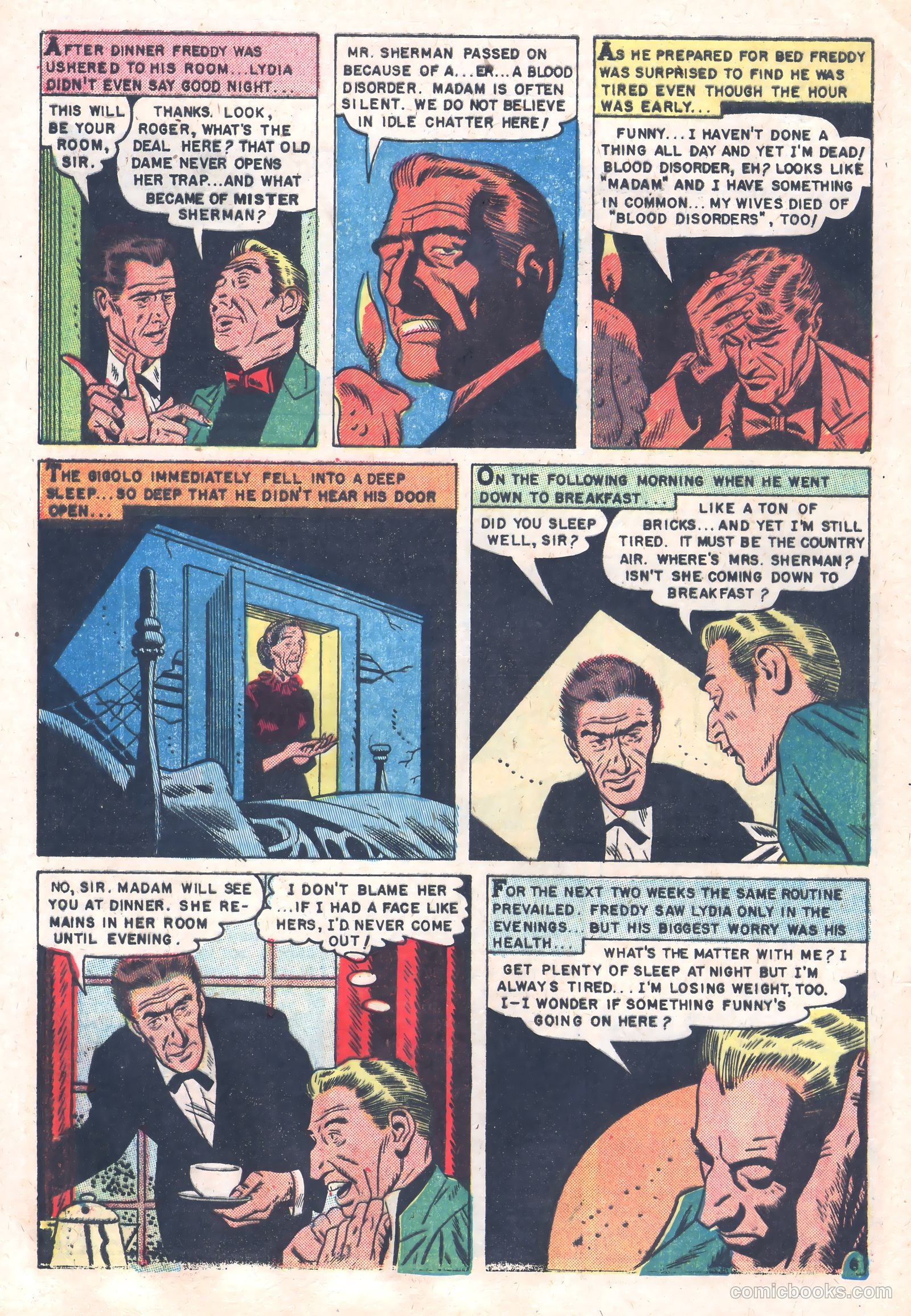 Mysterious Adventures #13 (1953) — page 9 of 37