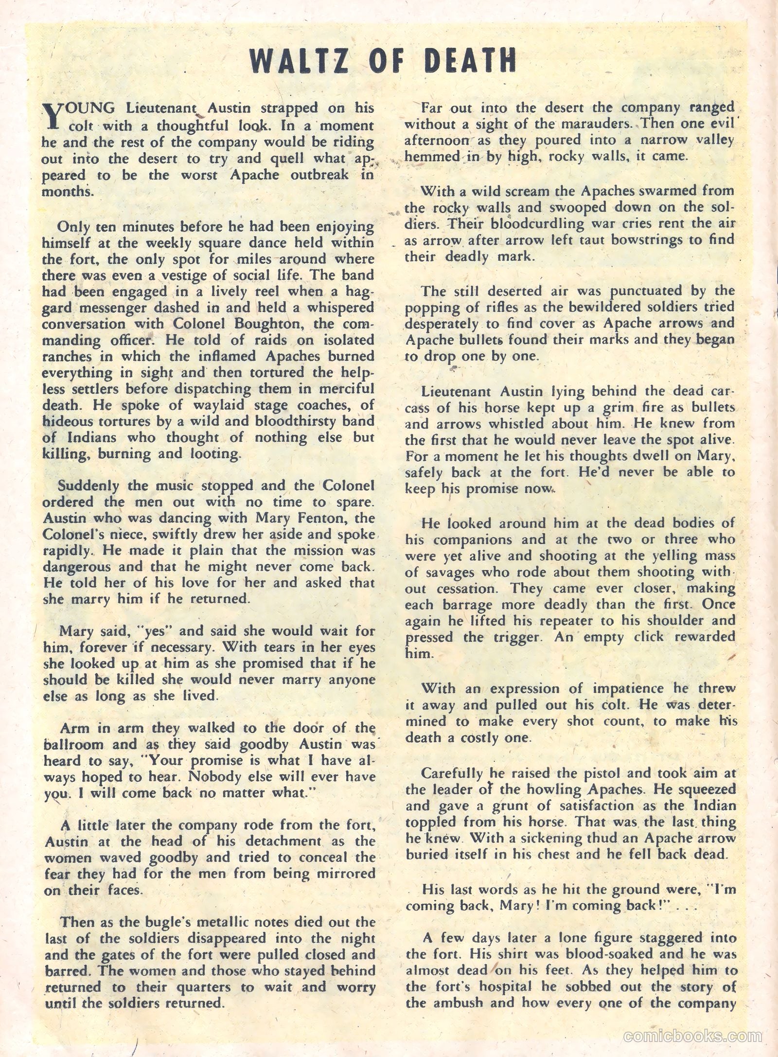 Mysterious Adventures #13 (1953) — page 19 of 37