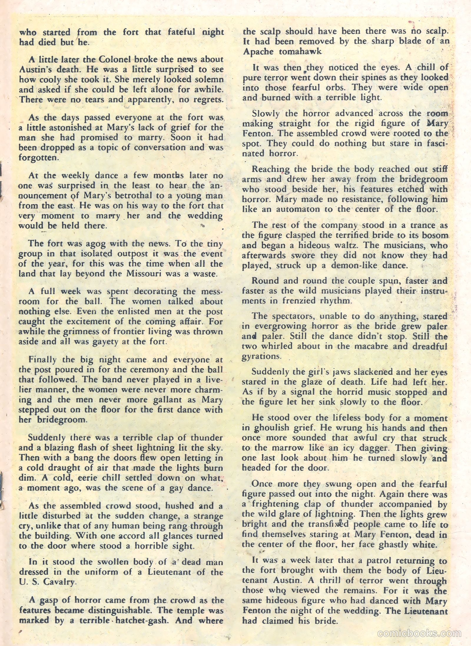 Mysterious Adventures #13 (1953) — page 20 of 37
