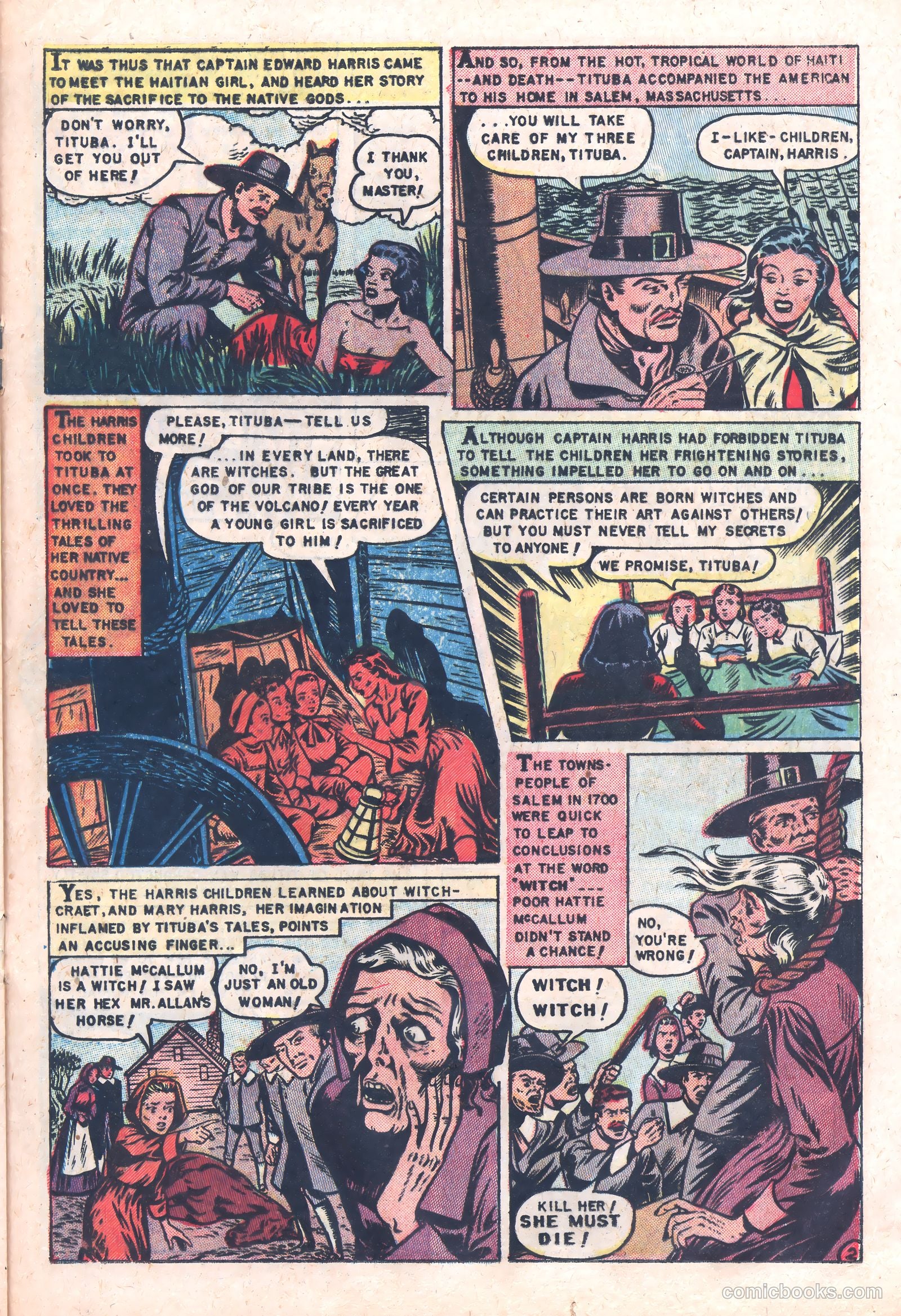 Mysterious Adventures #13 (1953) — page 22 of 37