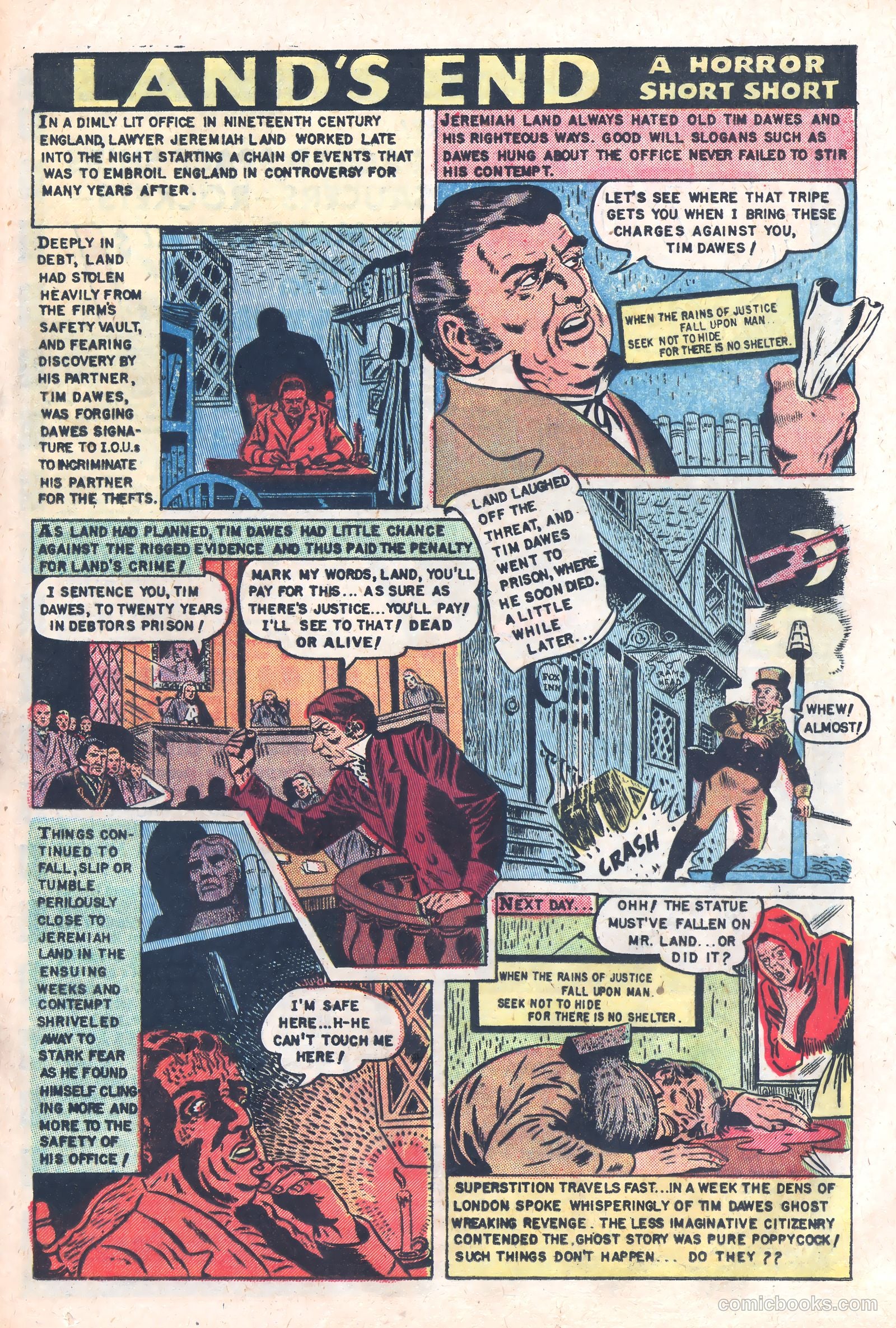 Mysterious Adventures #13 (1953) — page 26 of 37