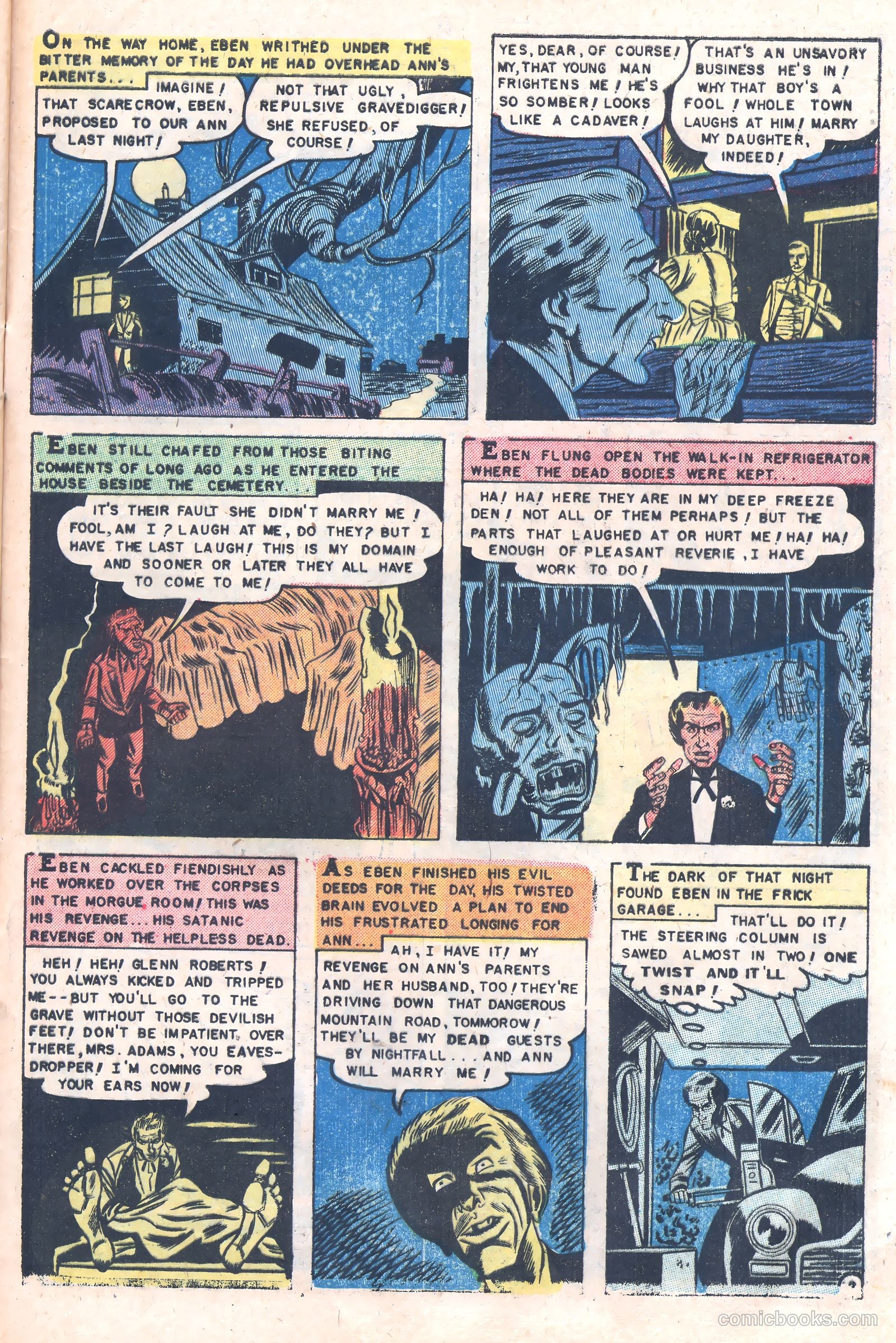 Mysterious Adventures #13 (1953) — page 30 of 37