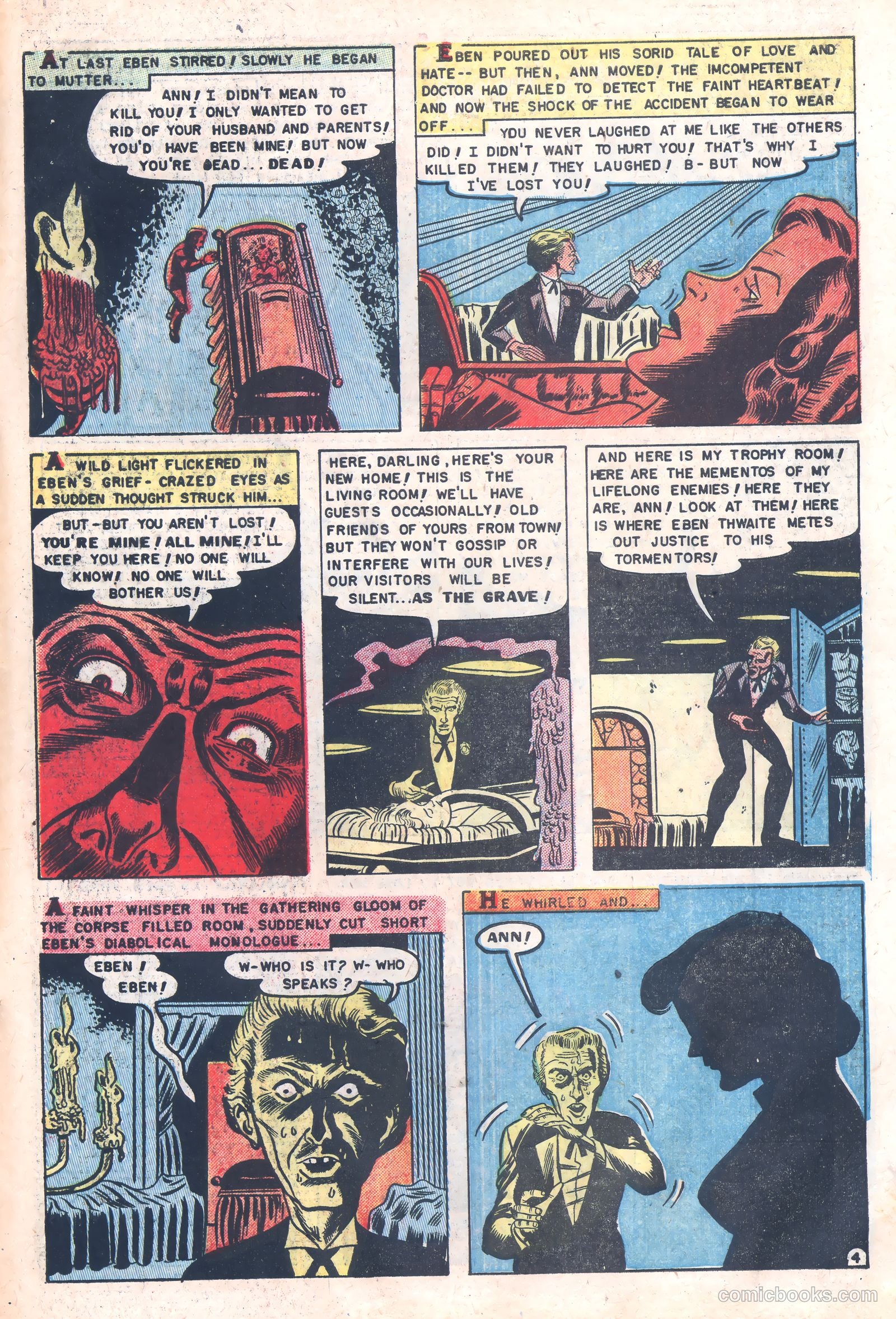 Mysterious Adventures #13 (1953) — page 32 of 37