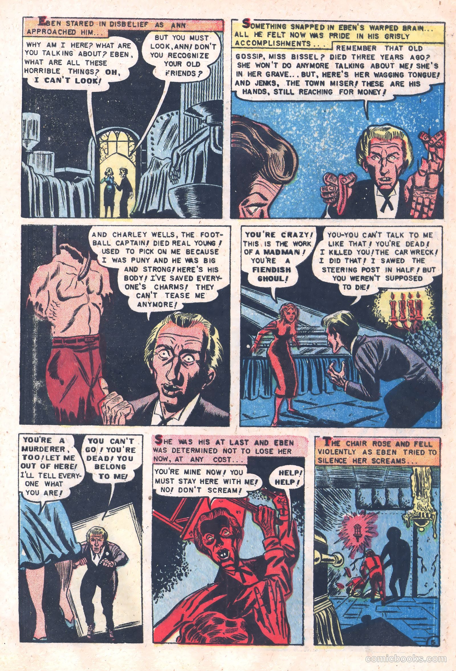 Mysterious Adventures #13 (1953) — page 33 of 37