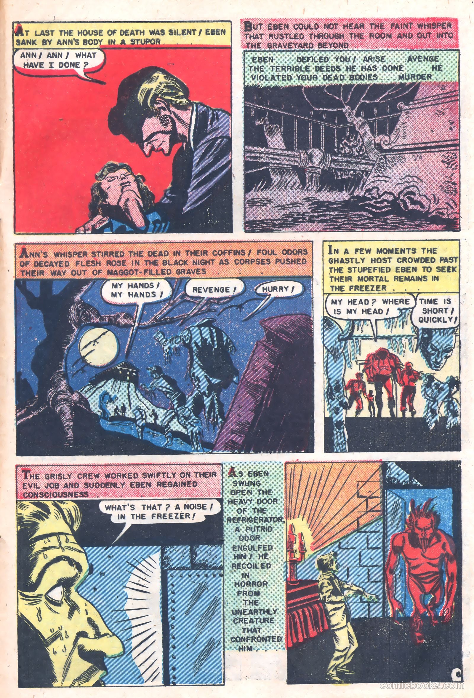 Mysterious Adventures #13 (1953) — page 34 of 37