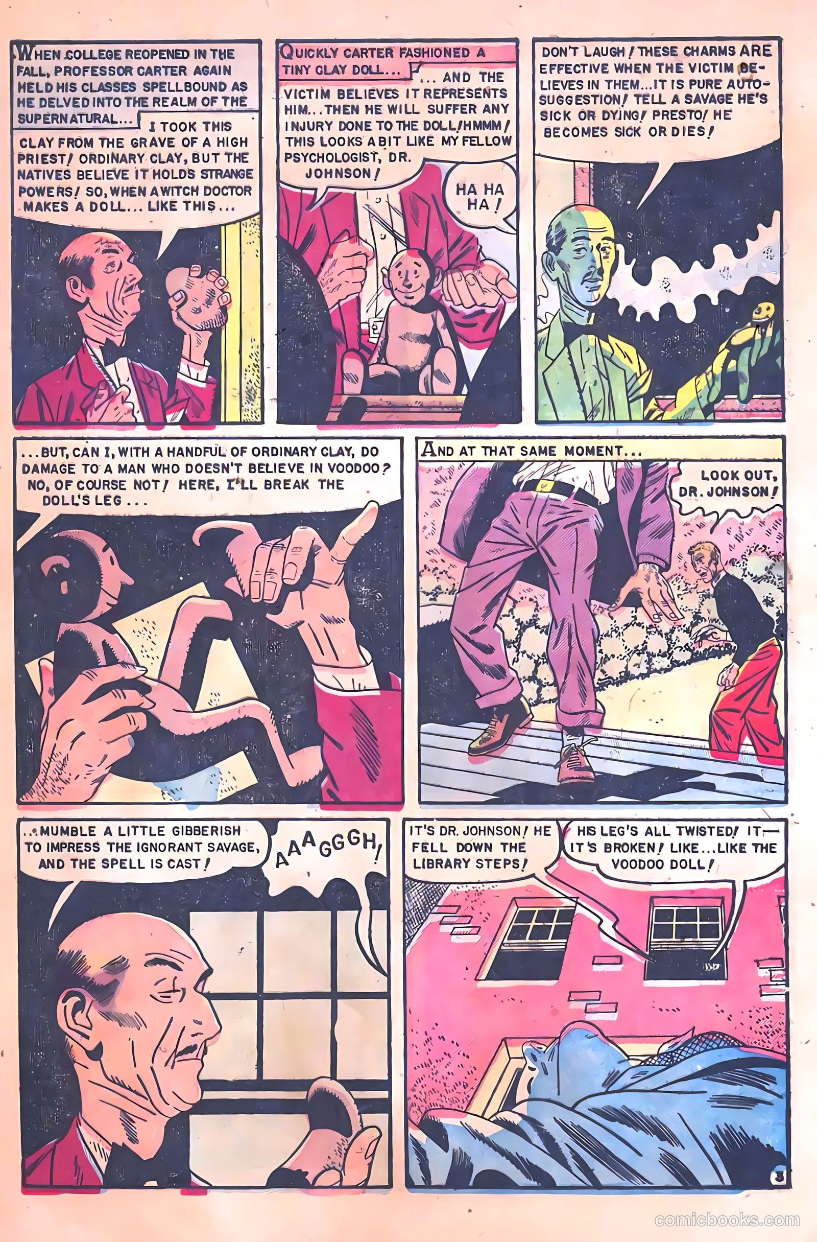 Mysterious Adventures #14 (1953) — page 5 of 36