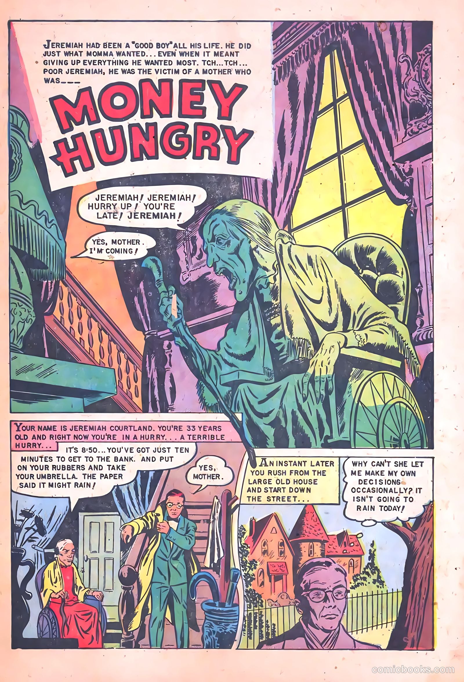 Mysterious Adventures #14 (1953) — page 19 of 36