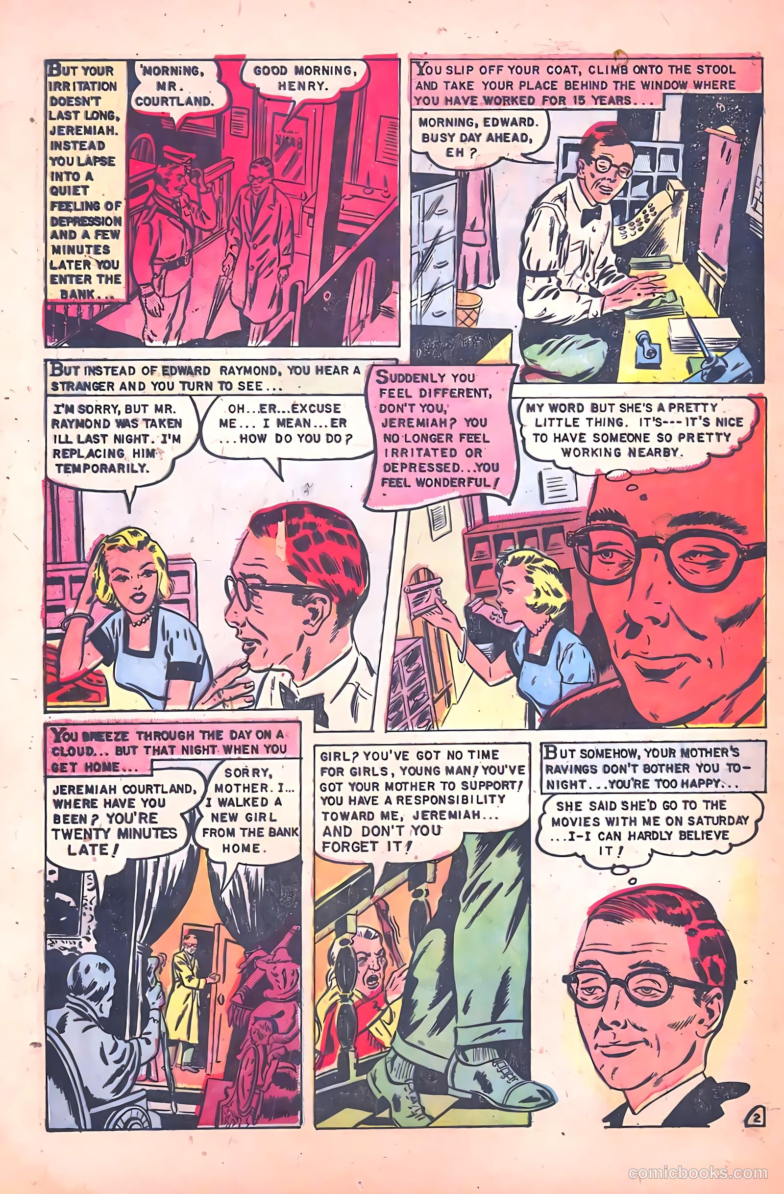 Mysterious Adventures #14 (1953) — page 20 of 36
