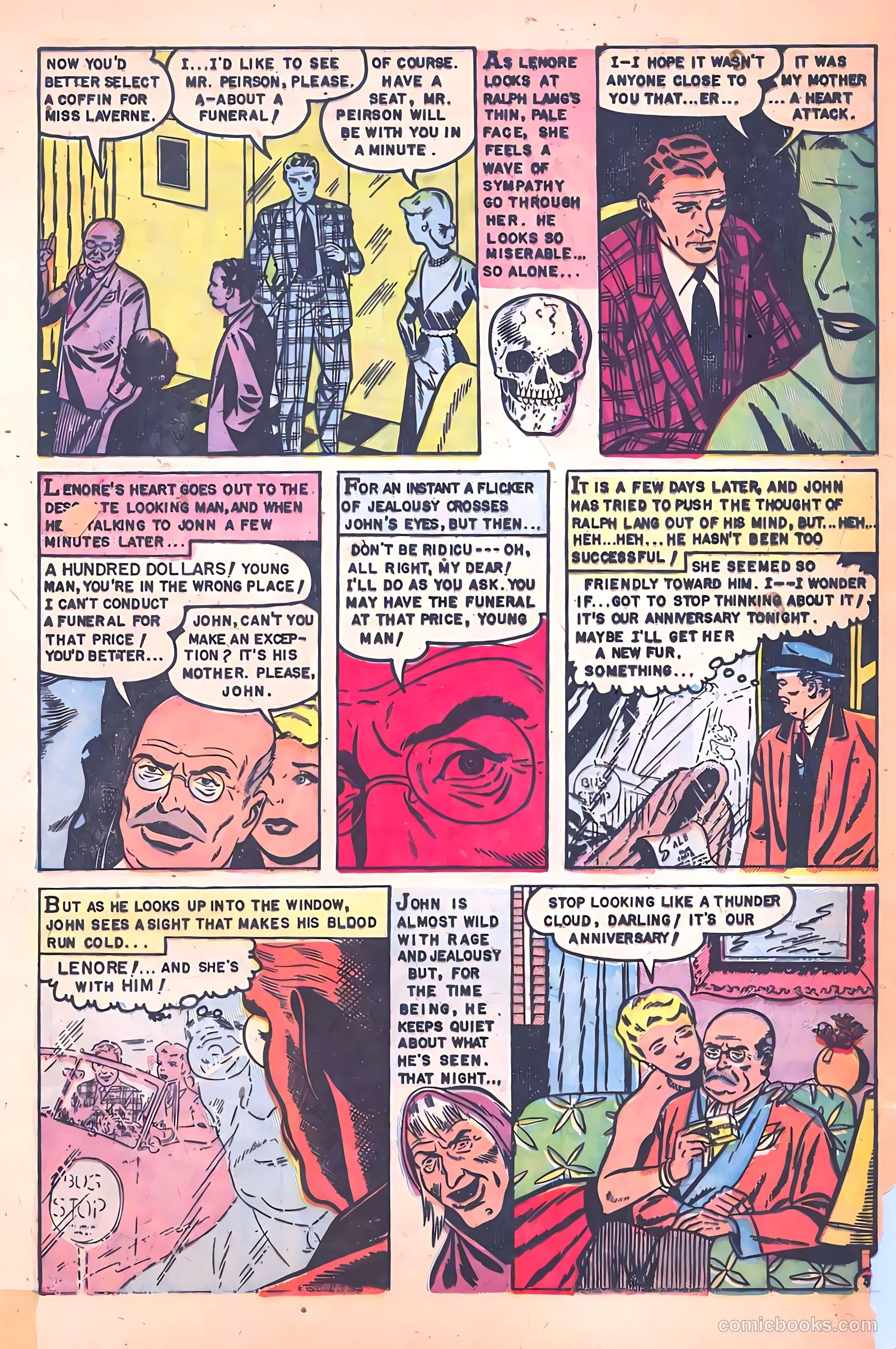 Mysterious Adventures #14 (1953) — page 28 of 36