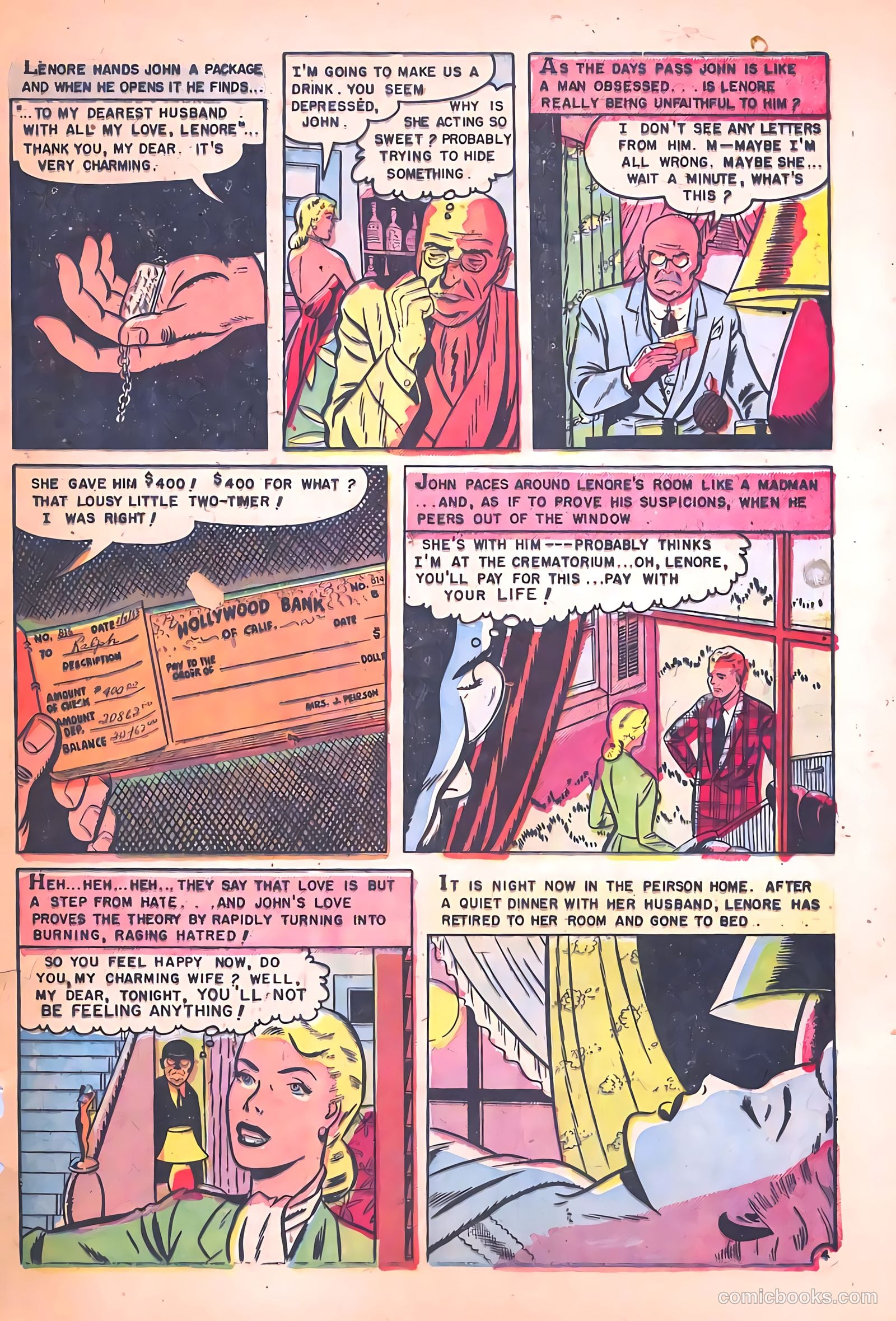 Mysterious Adventures #14 (1953) — page 29 of 36