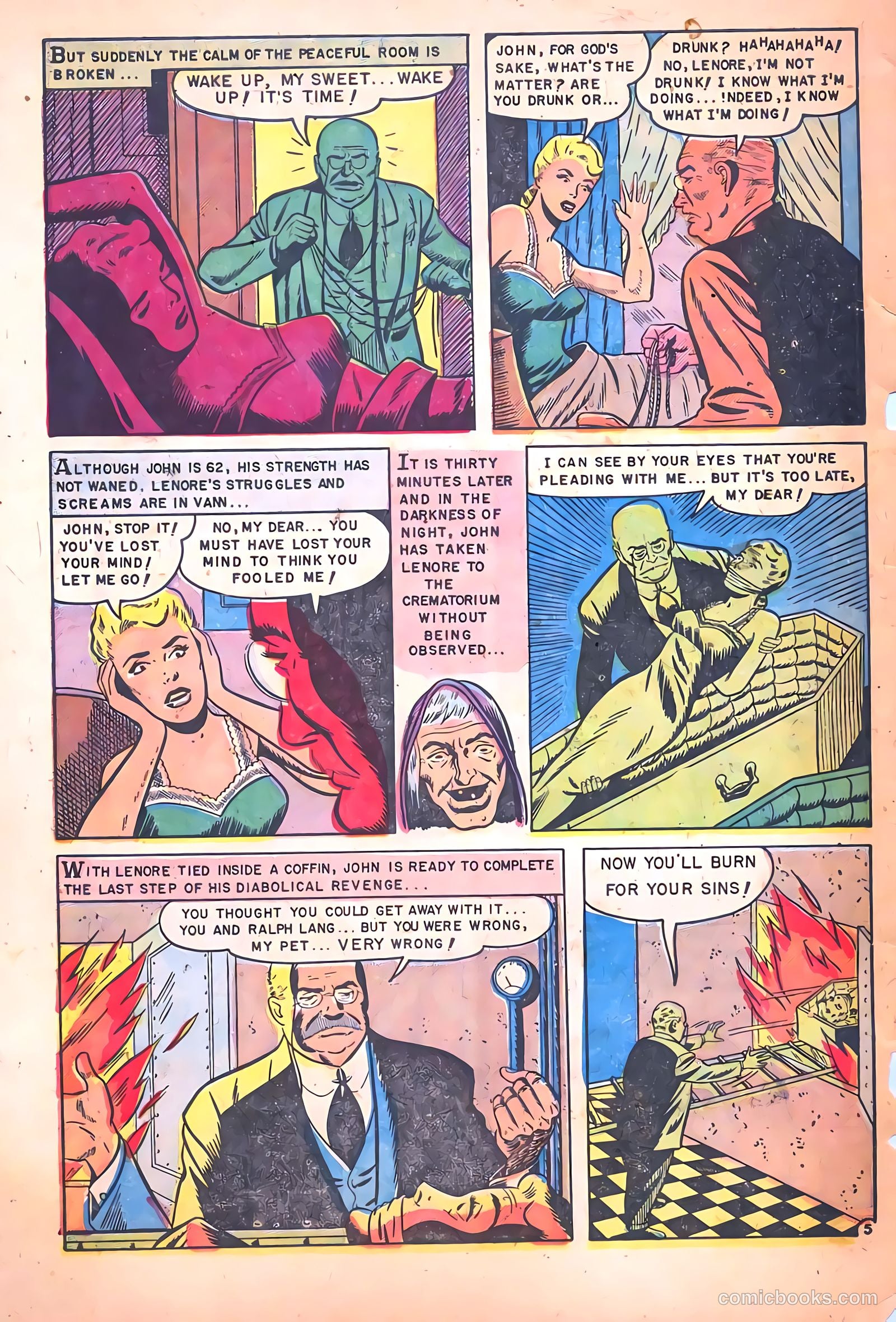 Mysterious Adventures #14 (1953) — page 30 of 36