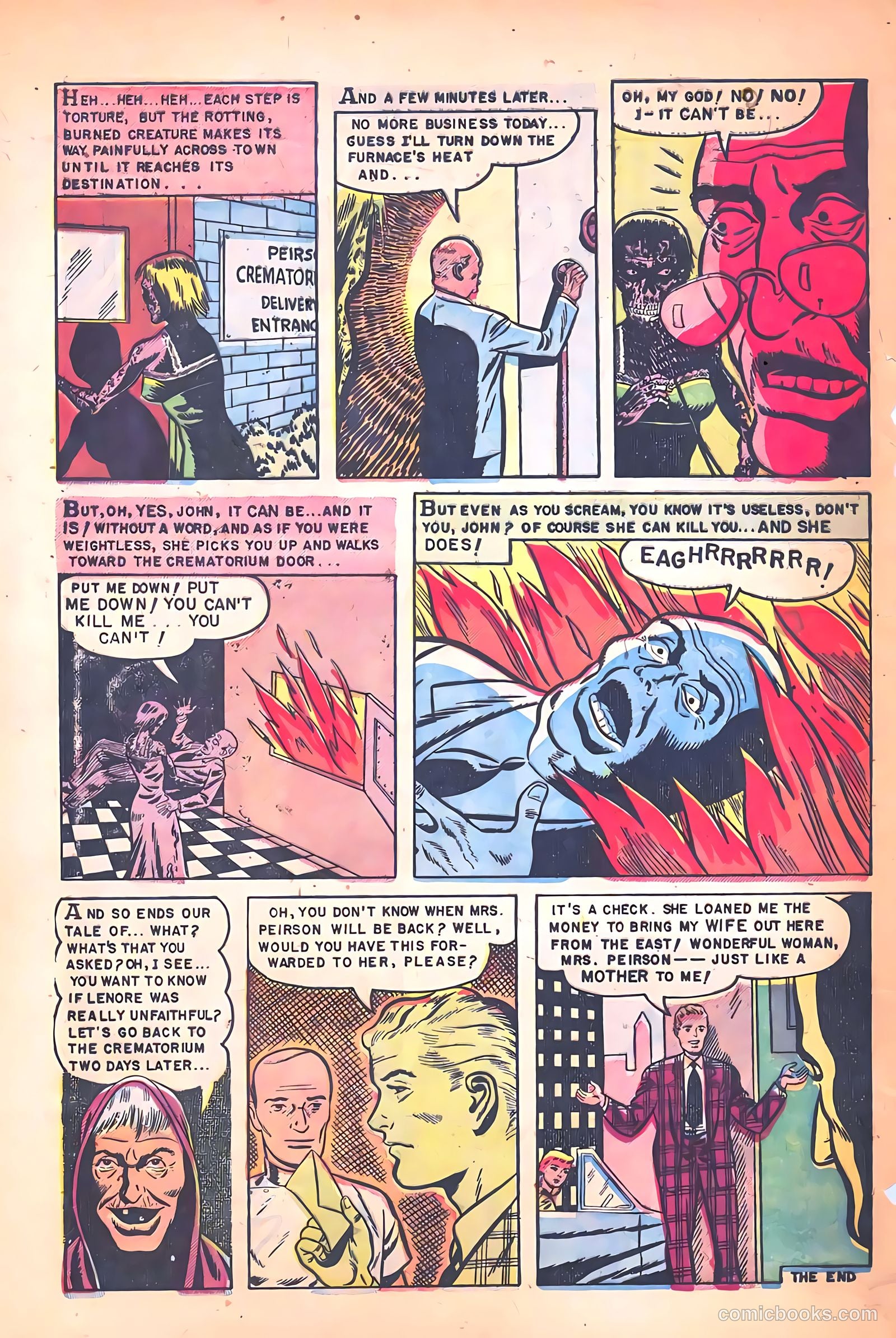 Mysterious Adventures #14 (1953) — page 32 of 36