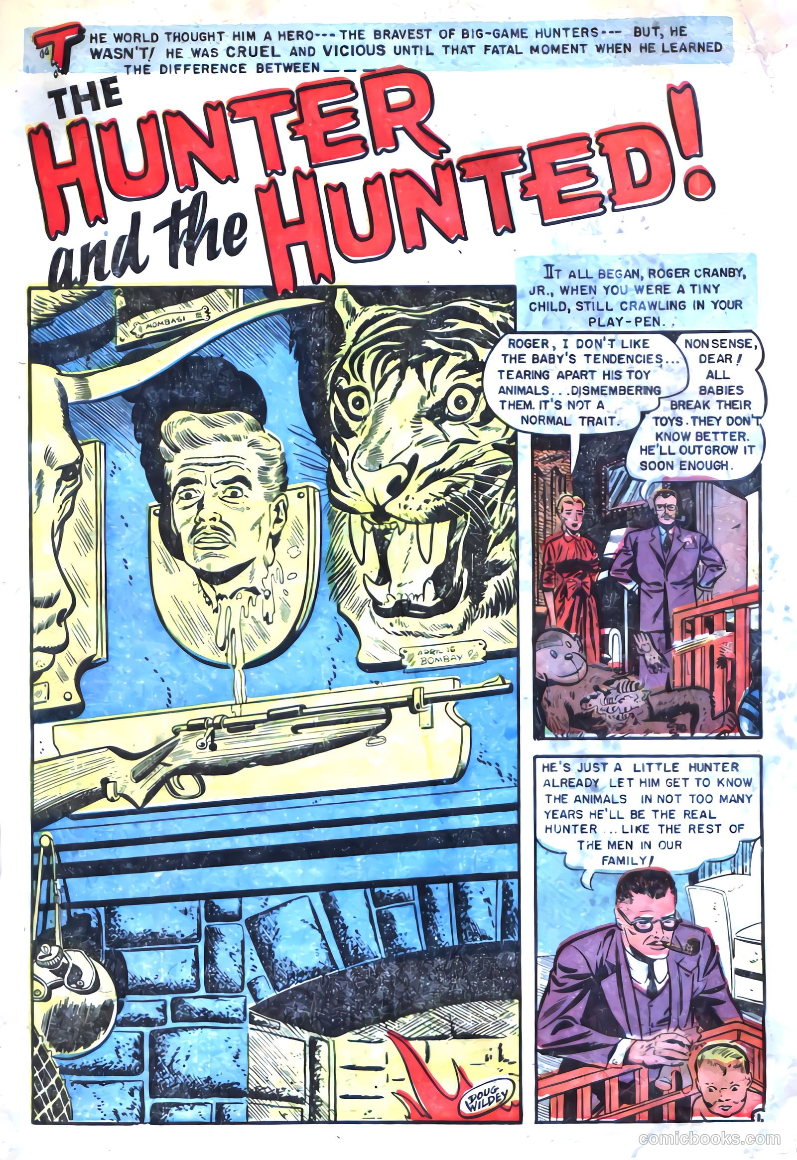 Mysterious Adventures #15 (1953) — page 3 of 36