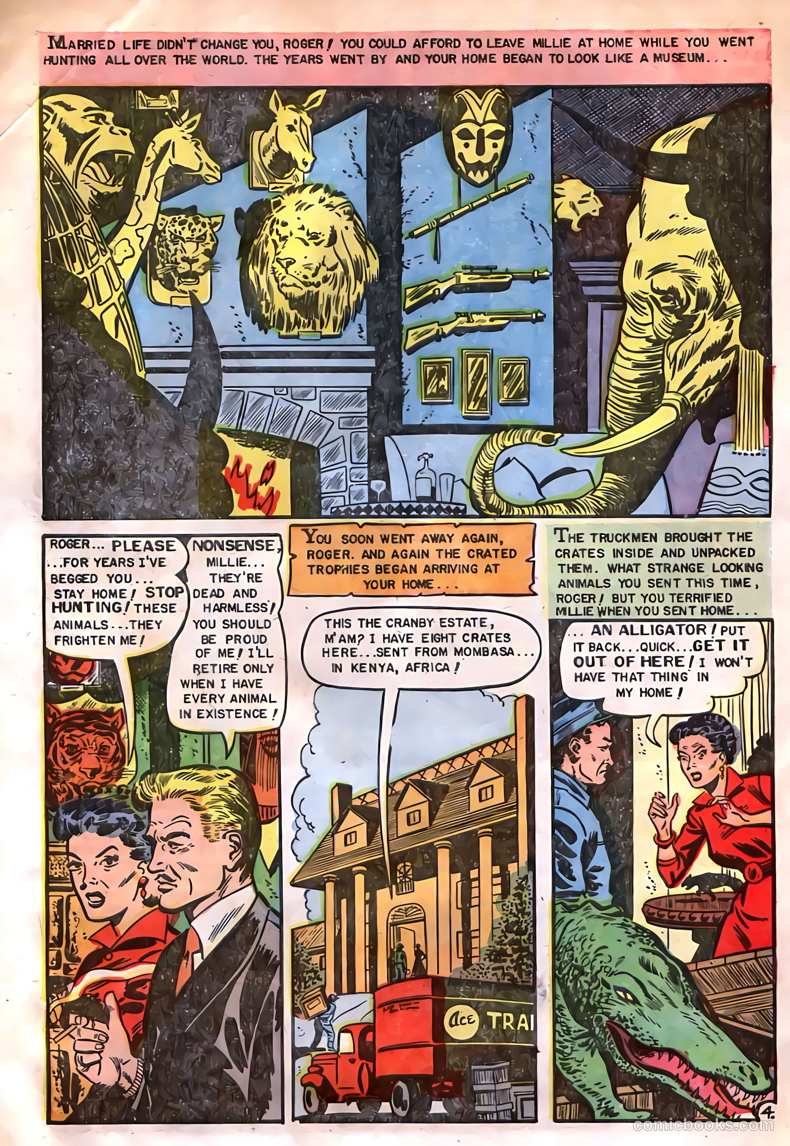 Mysterious Adventures #15 (1953) — page 6 of 36