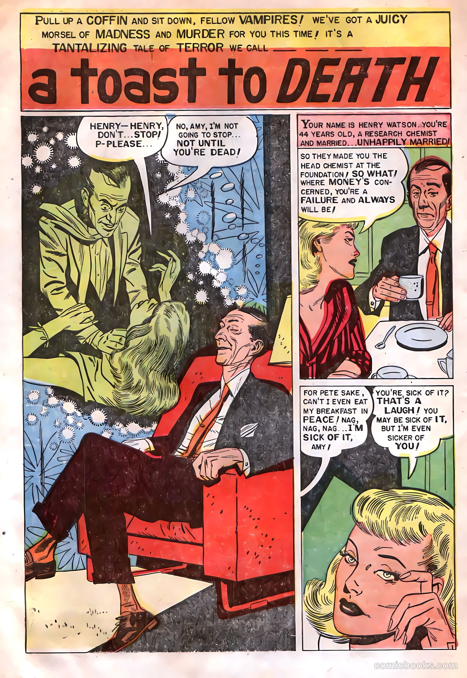 Mysterious Adventures #15 (1953) — page 10 of 36