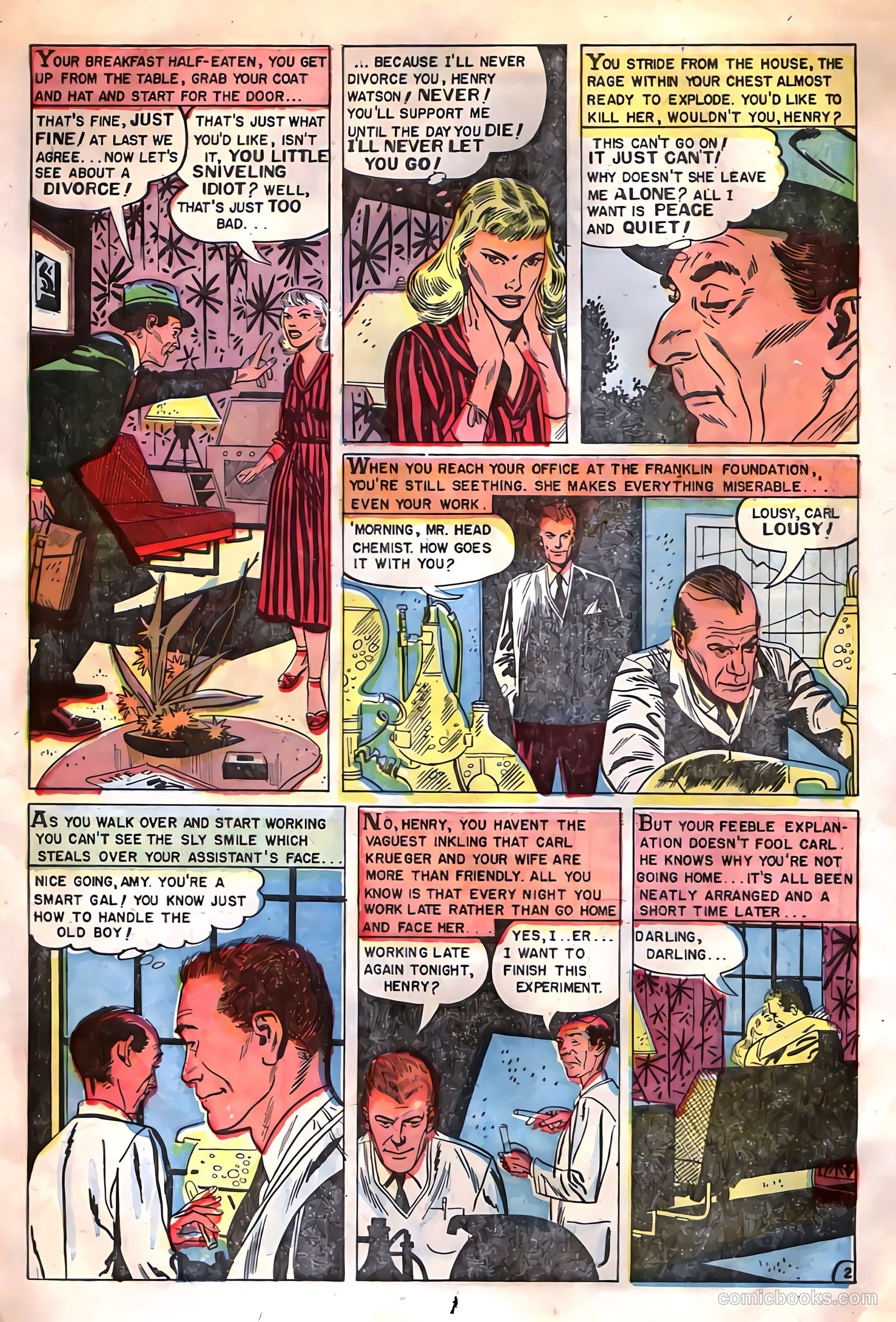 Mysterious Adventures #15 (1953) — page 11 of 36