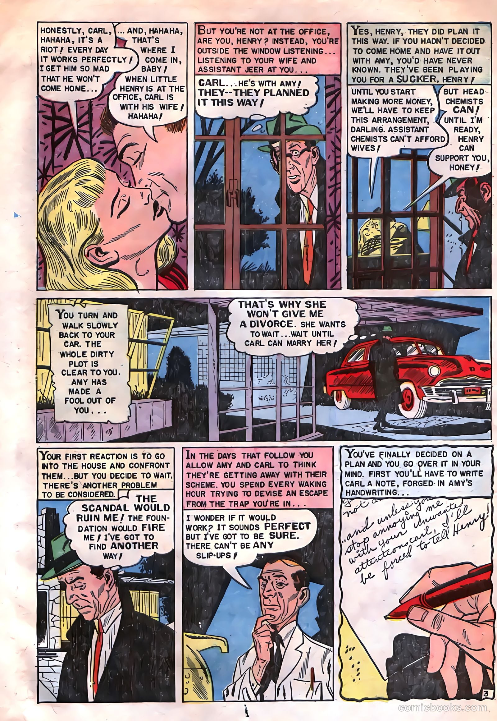 Mysterious Adventures #15 (1953) — page 12 of 36