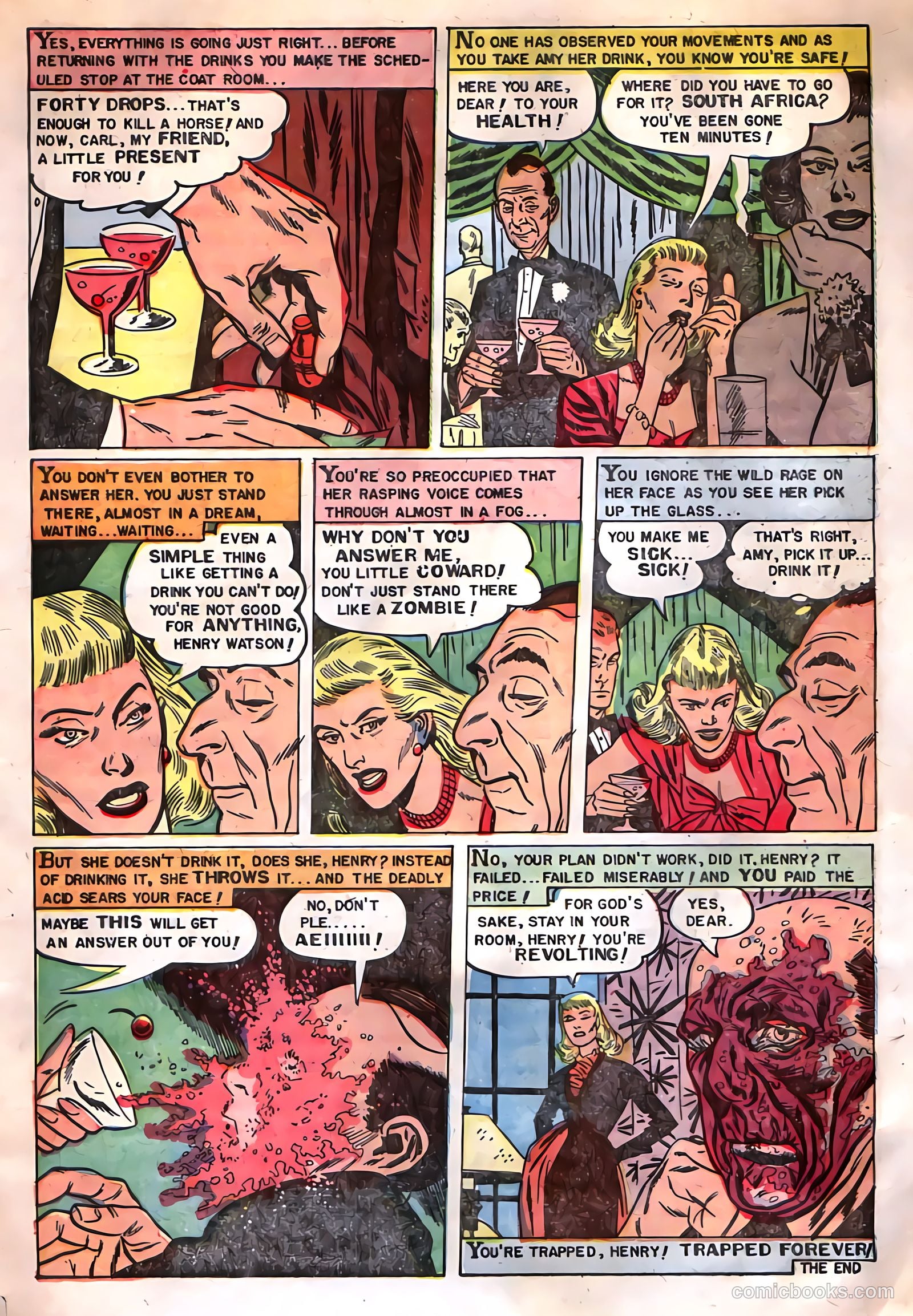 Mysterious Adventures #15 (1953) — page 15 of 36