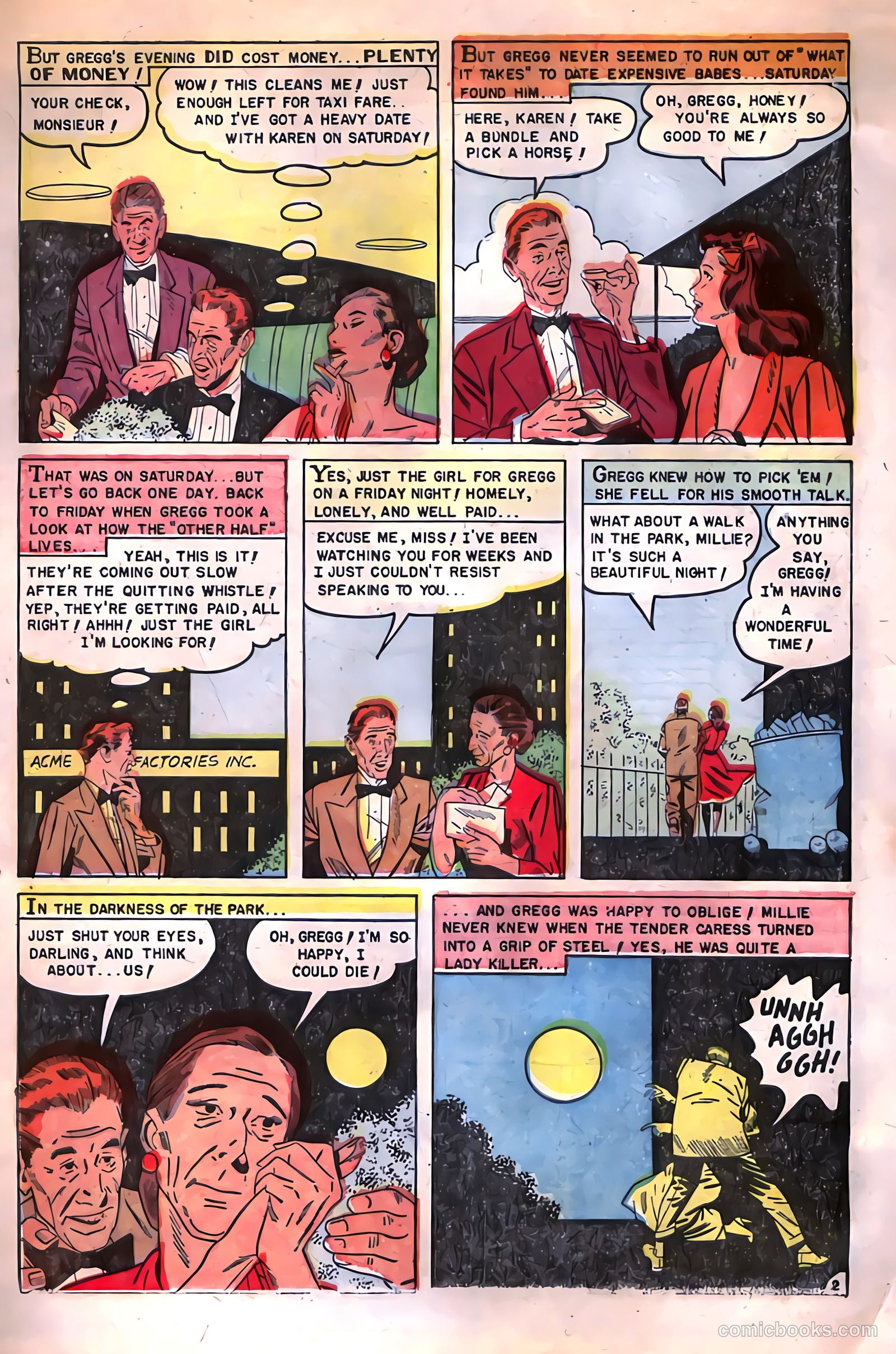 Mysterious Adventures #15 (1953) — page 27 of 36