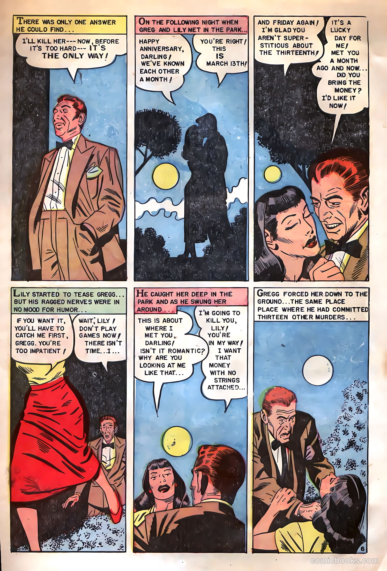 Mysterious Adventures #15 (1953) — page 31 of 36