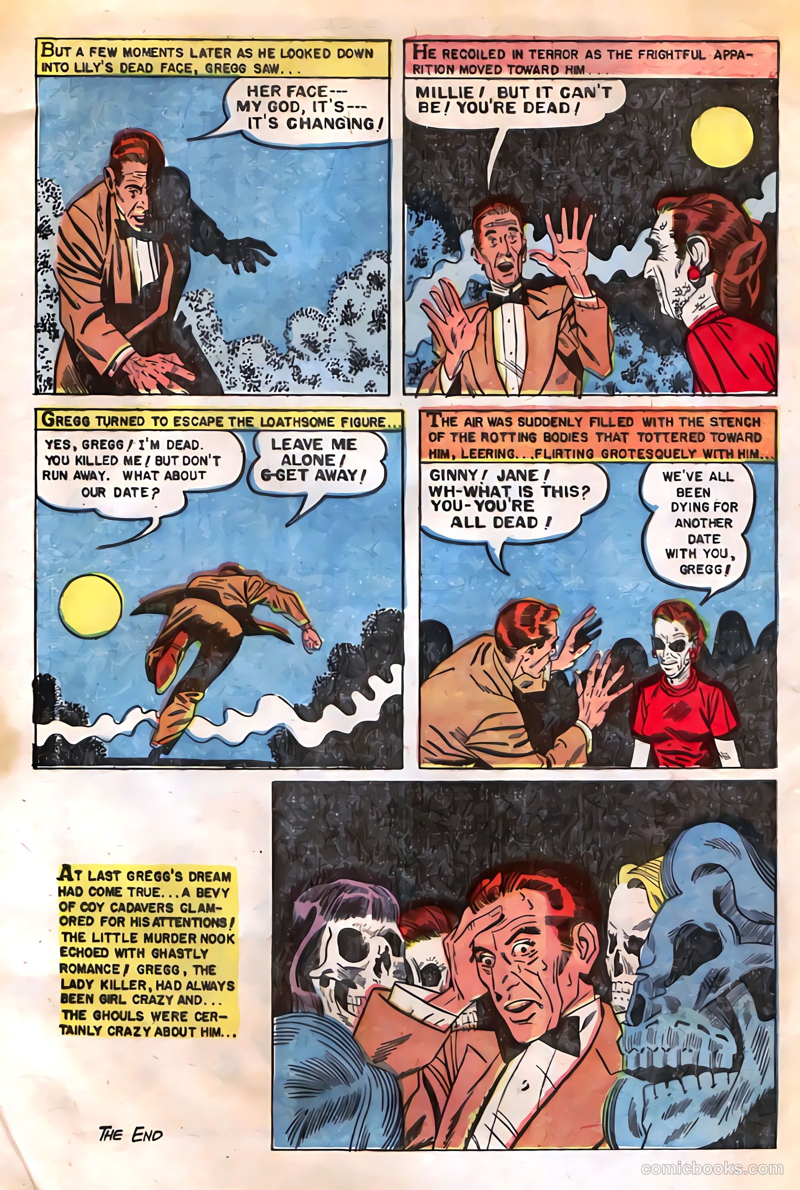 Mysterious Adventures #15 (1953) — page 32 of 36