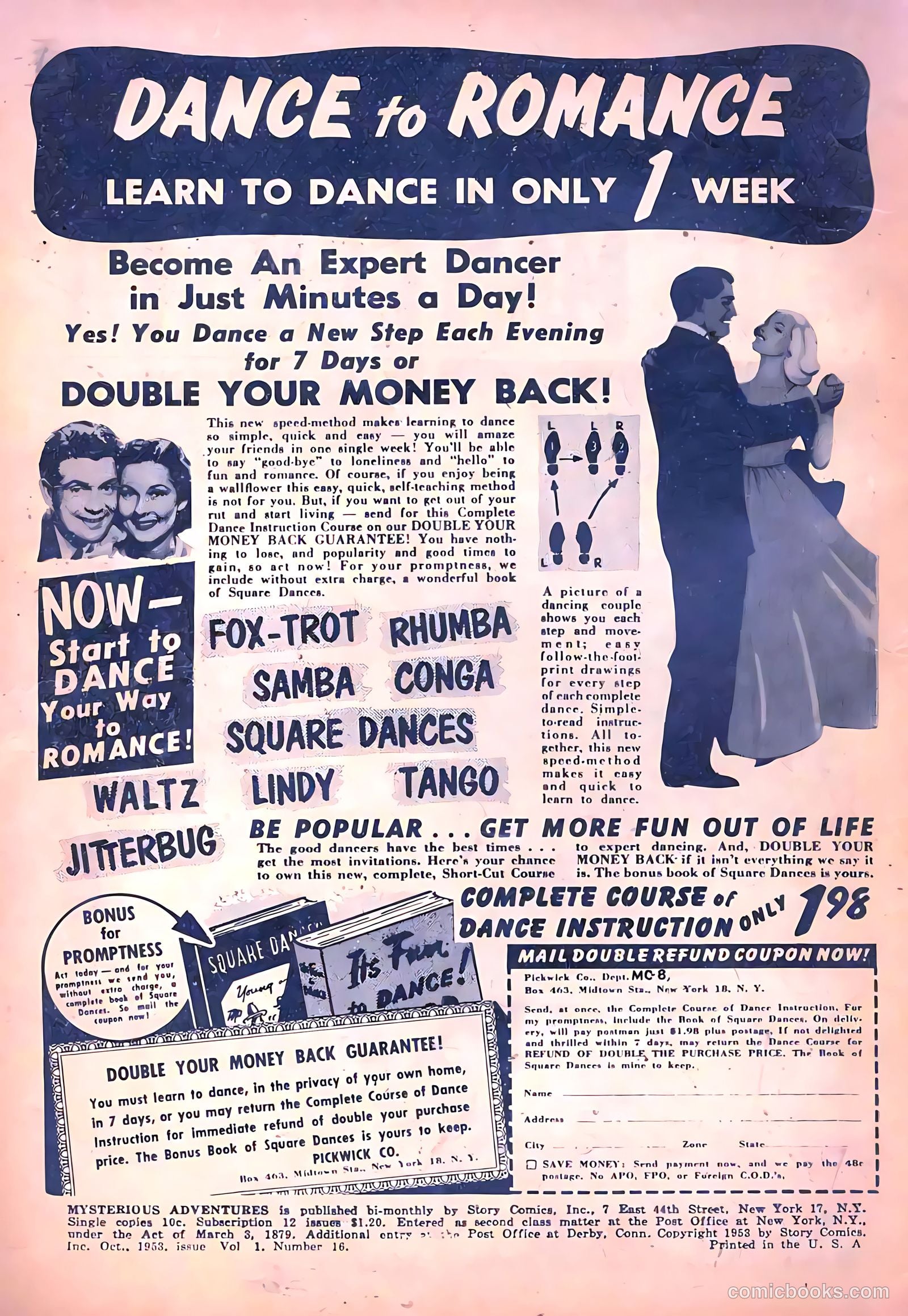 Mysterious Adventures #16 (1953) — page 2 of 36