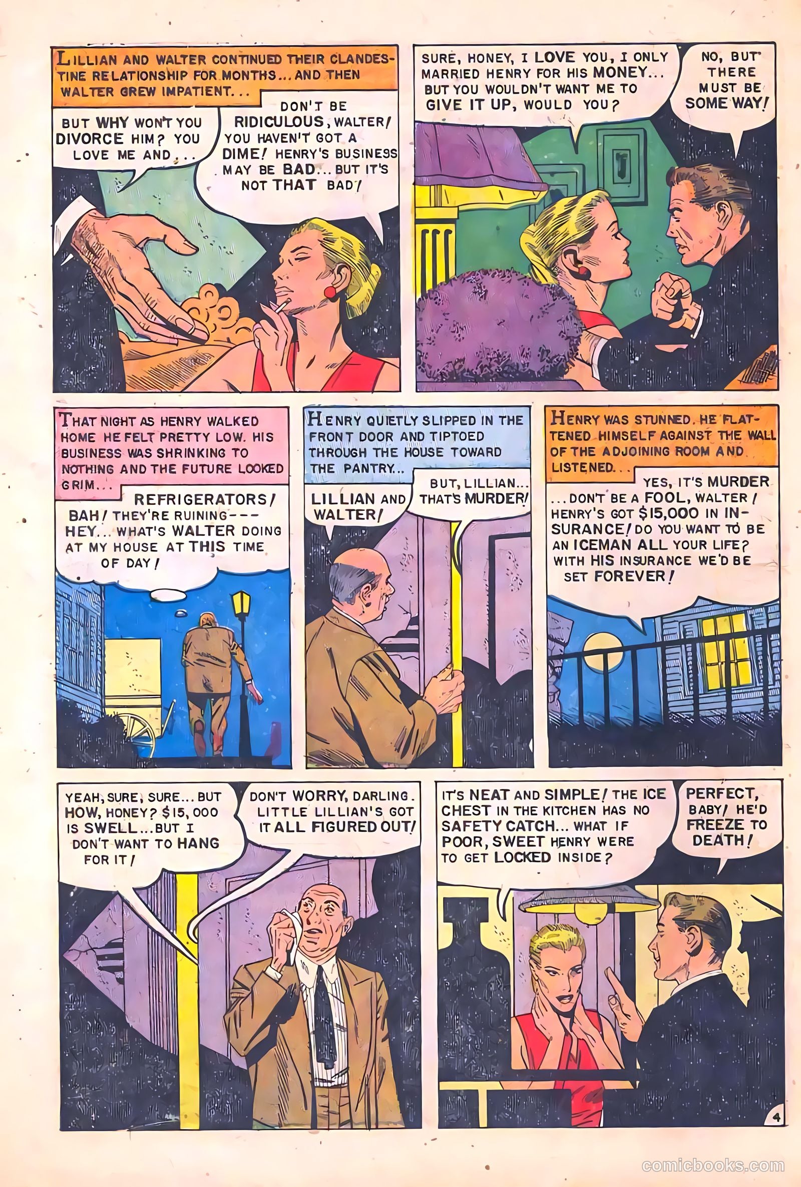 Mysterious Adventures #16 (1953) — page 6 of 36