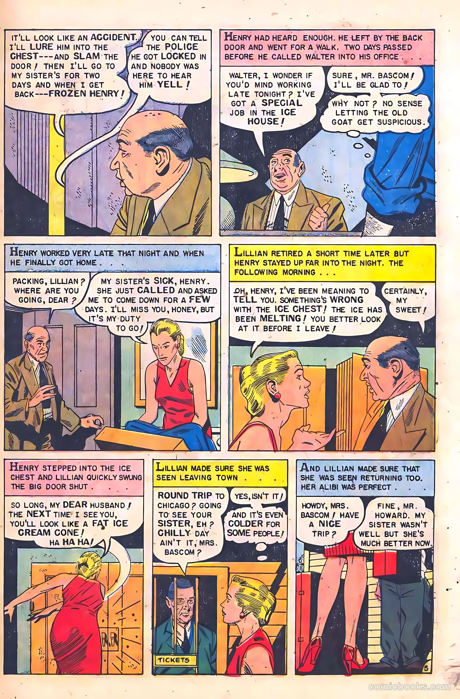 Mysterious Adventures #16 (1953) — page 7 of 36