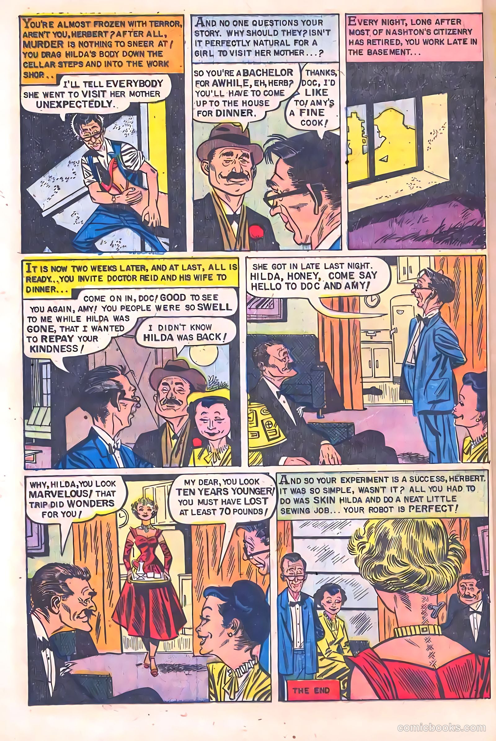Mysterious Adventures #16 (1953) — page 16 of 36