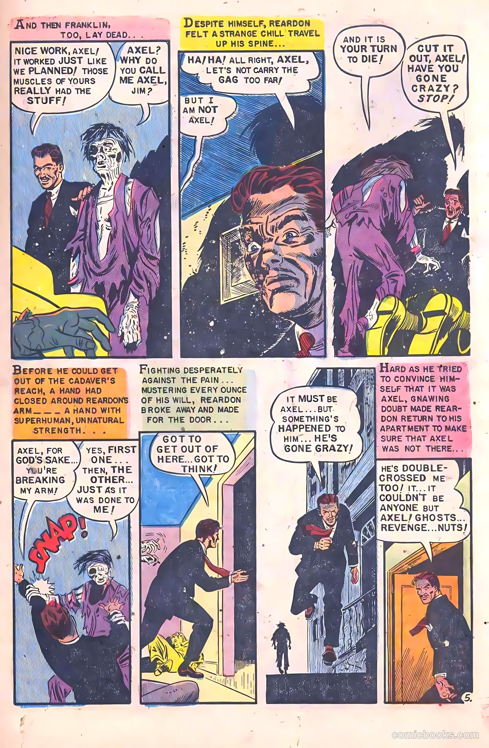 Mysterious Adventures #16 (1953) — page 23 of 36